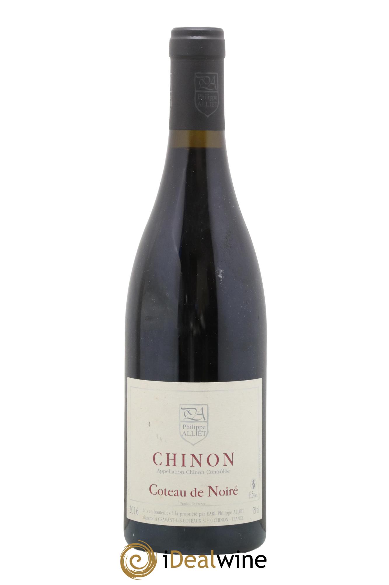 Chinon Coteau de Noiré Philippe Alliet 2016 - Lot de 1 bouteille - 0