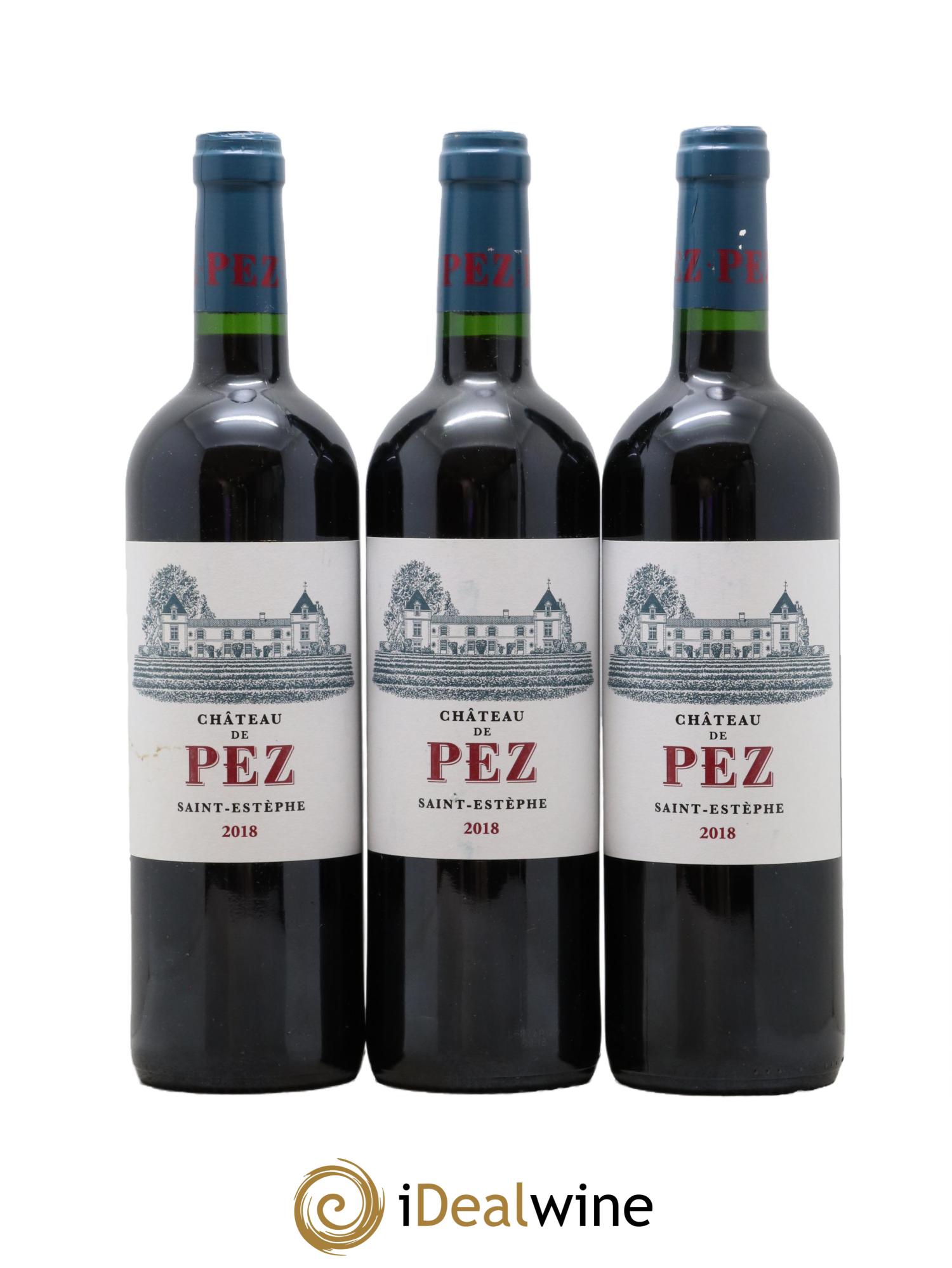 Château de Pez 2018 - Posten von 3 Flaschen - 0