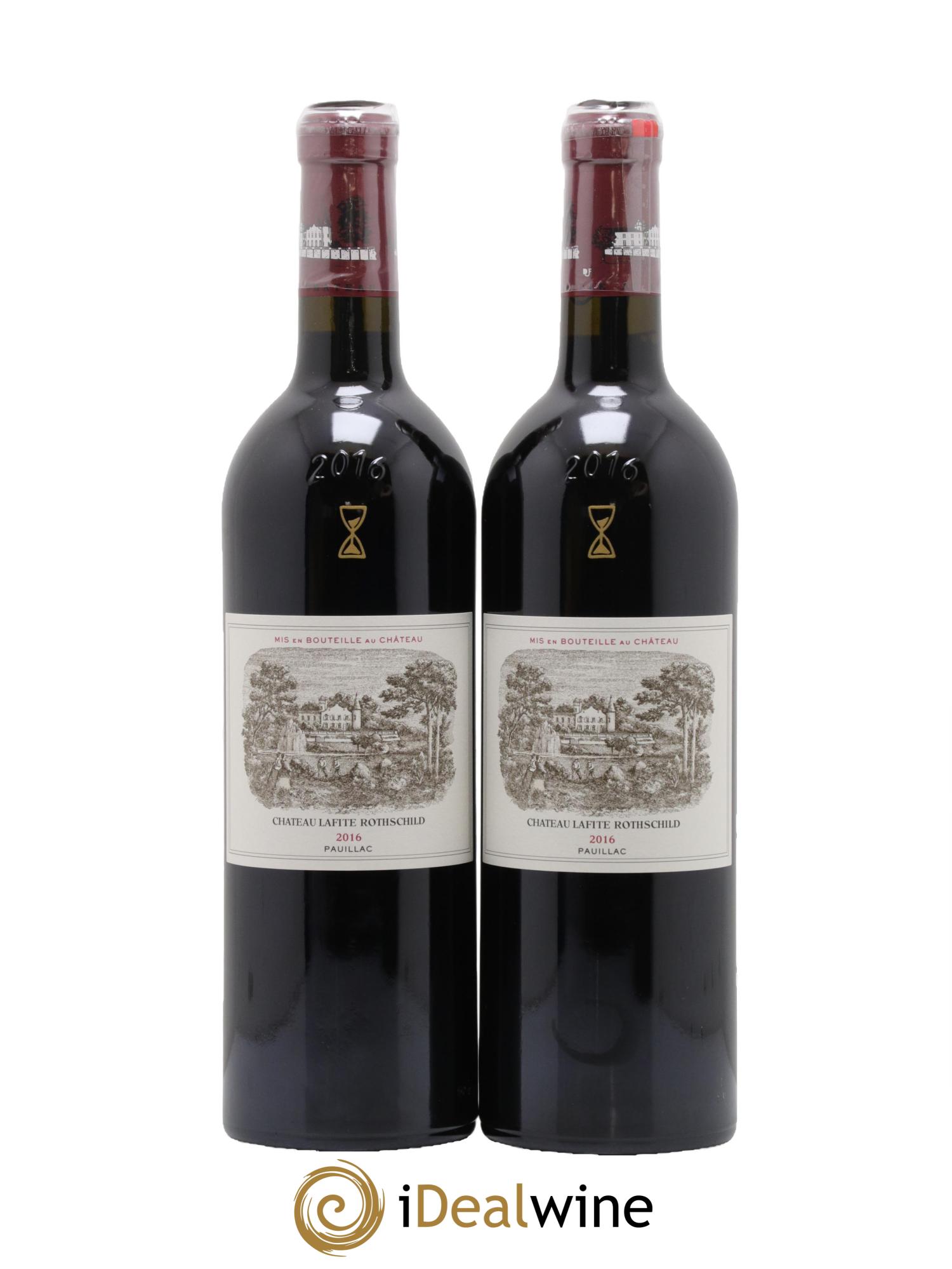 Château Lafite Rothschild 1er Grand Cru Classé 2016 - Posten von 2 Flaschen - 0