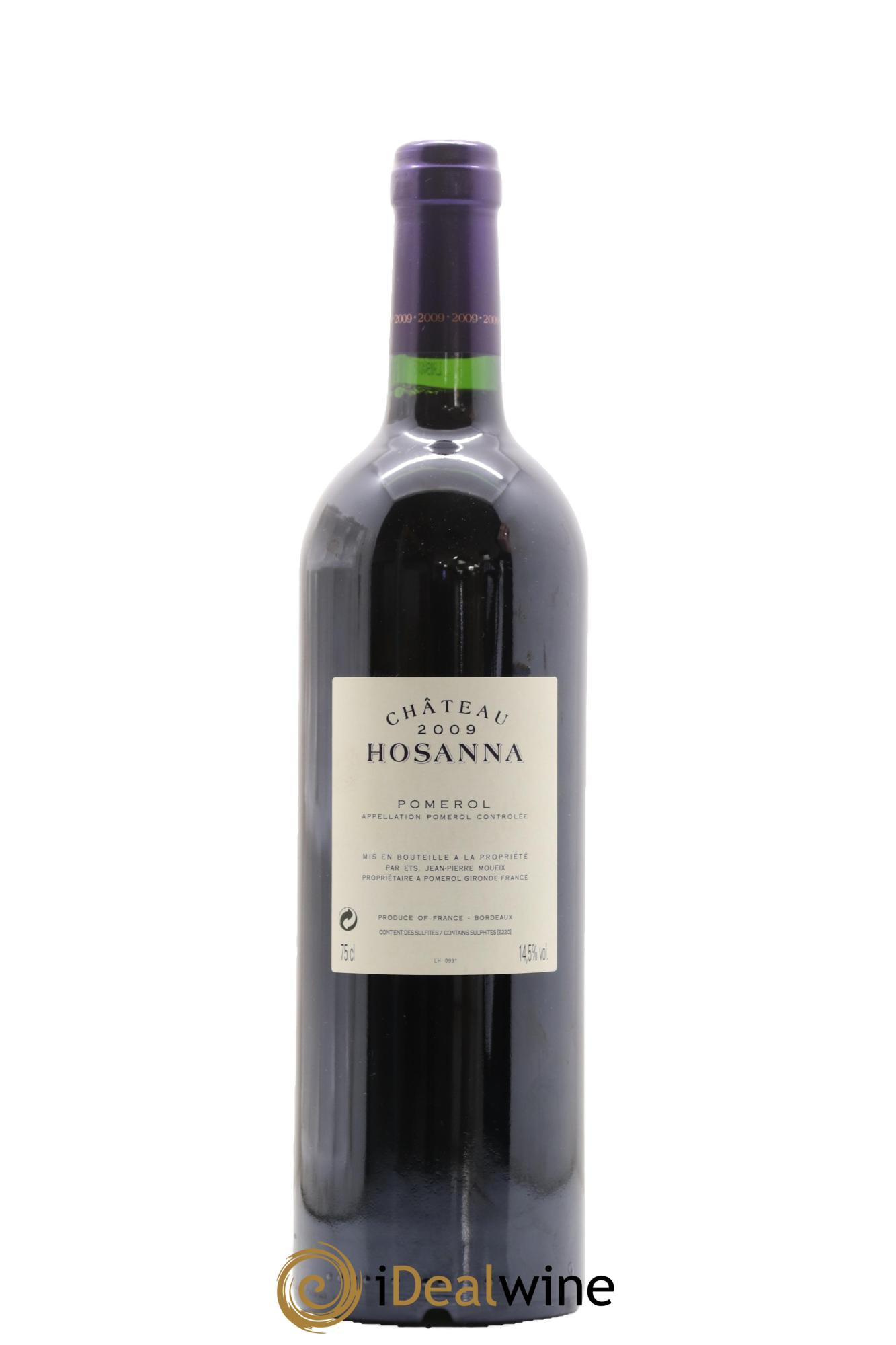 Château Hosanna 2009 - Posten von 1 Flasche - 1