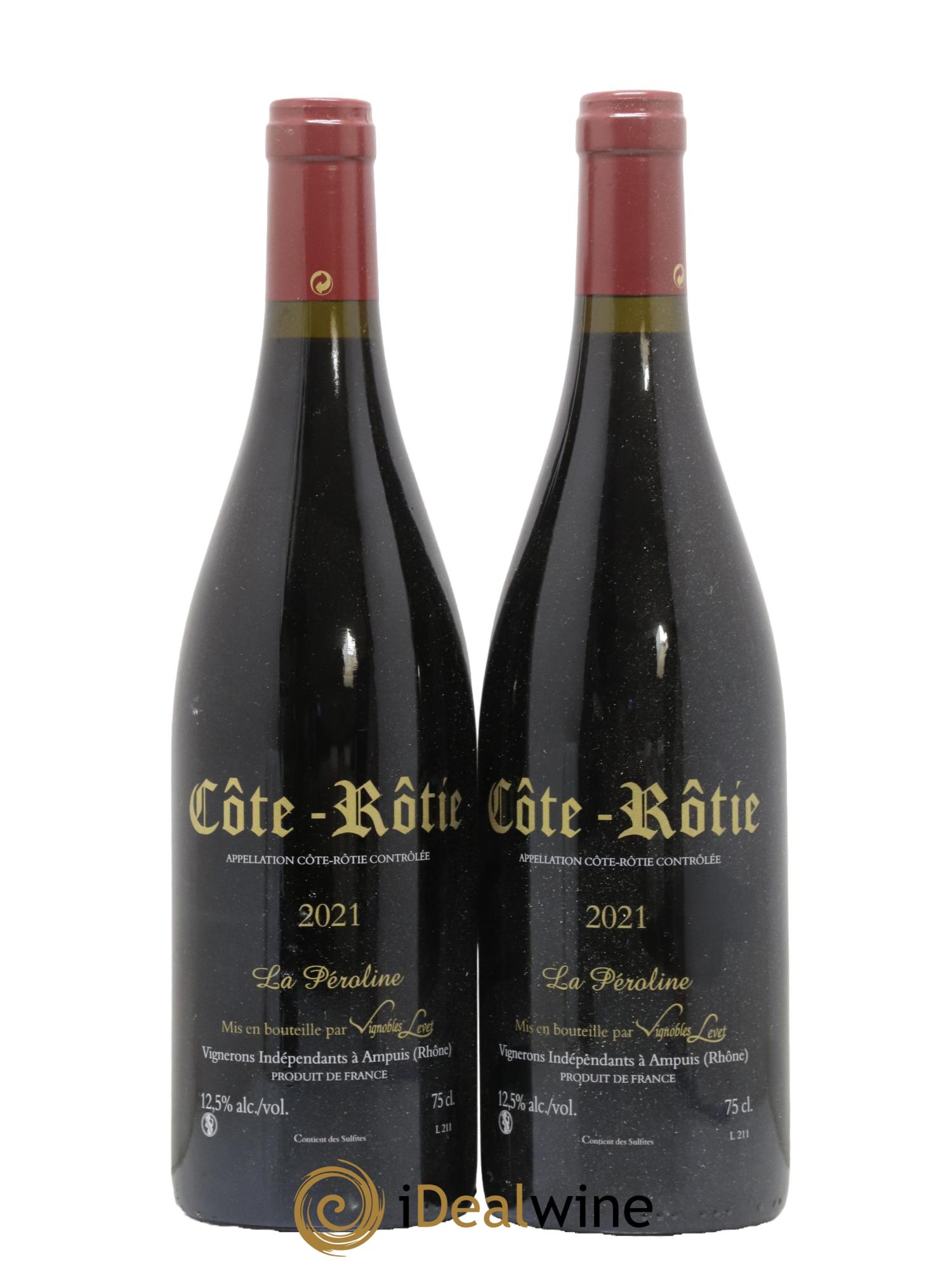 Côte-Rôtie La Péroline Vignobles Levet 2021 - Lotto di 2 bottiglie - 0