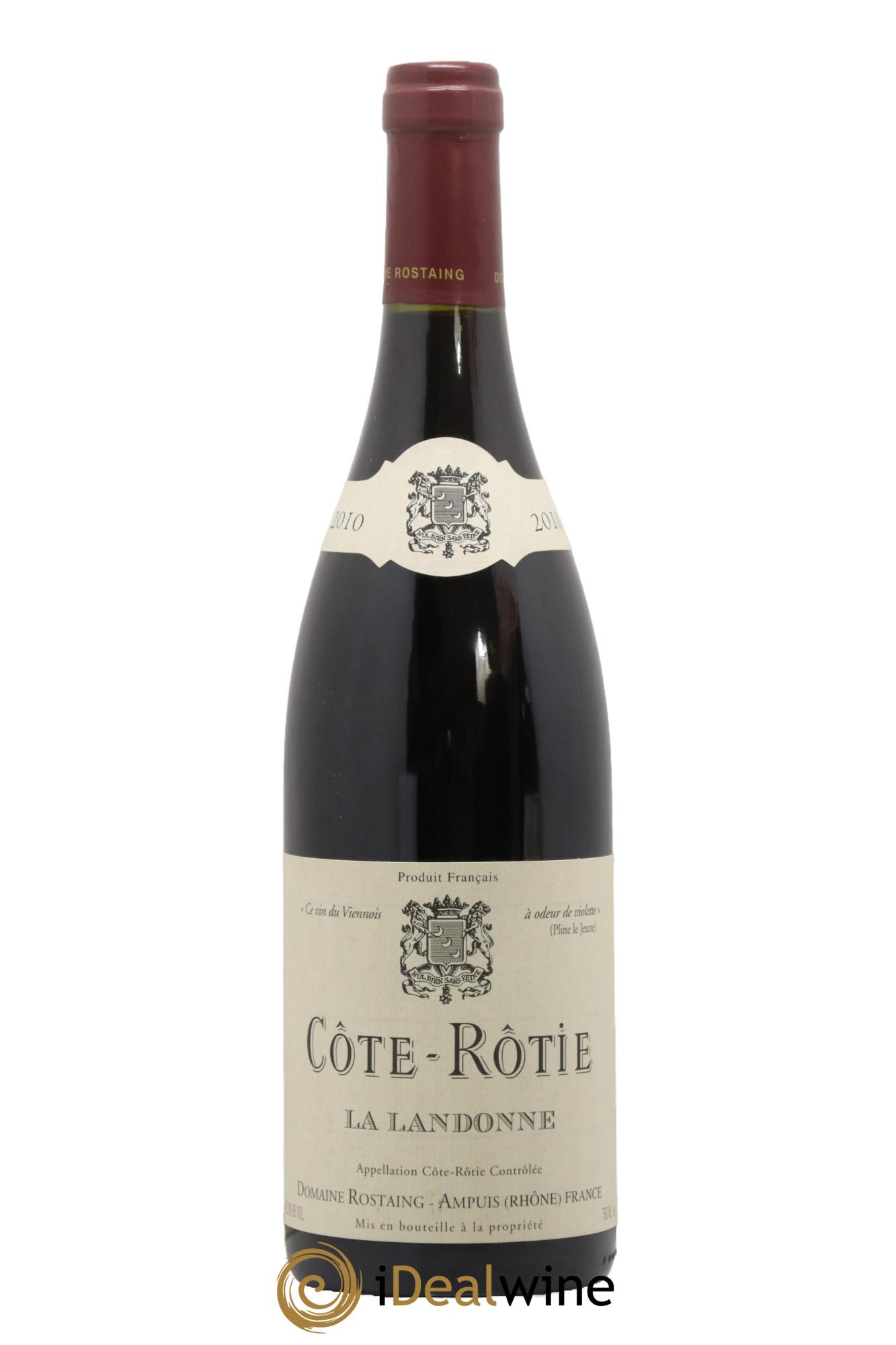 Côte-Rôtie La Landonne René Rostaing 2010 - Lot of 1 bottle - 0