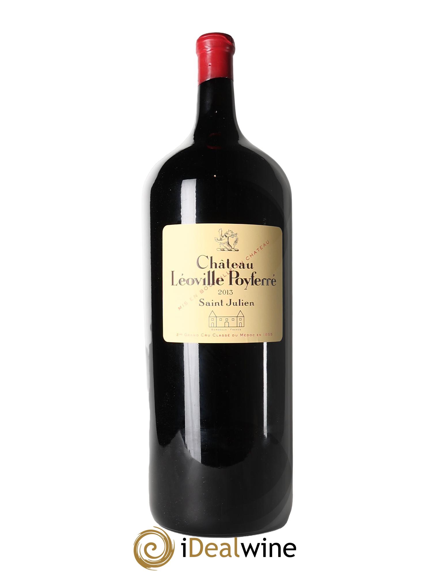 Château Léoville Poyferré 2ème Grand Cru Classé  2013 - Lot of 1 Nebuchadnezzars - 1