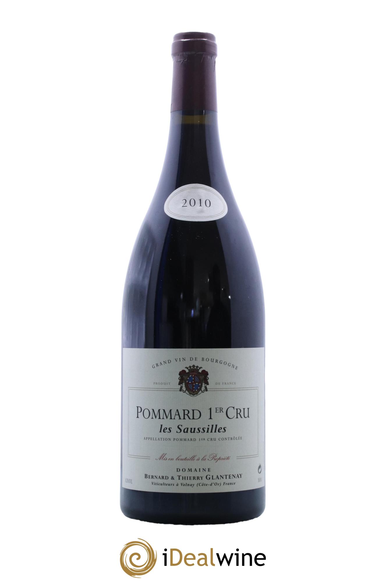 Pommard 1er Cru Les Saussilles Bernard et Thierry Glantenay (Domaine)  2010 - Lotto di 1 magnum - 0