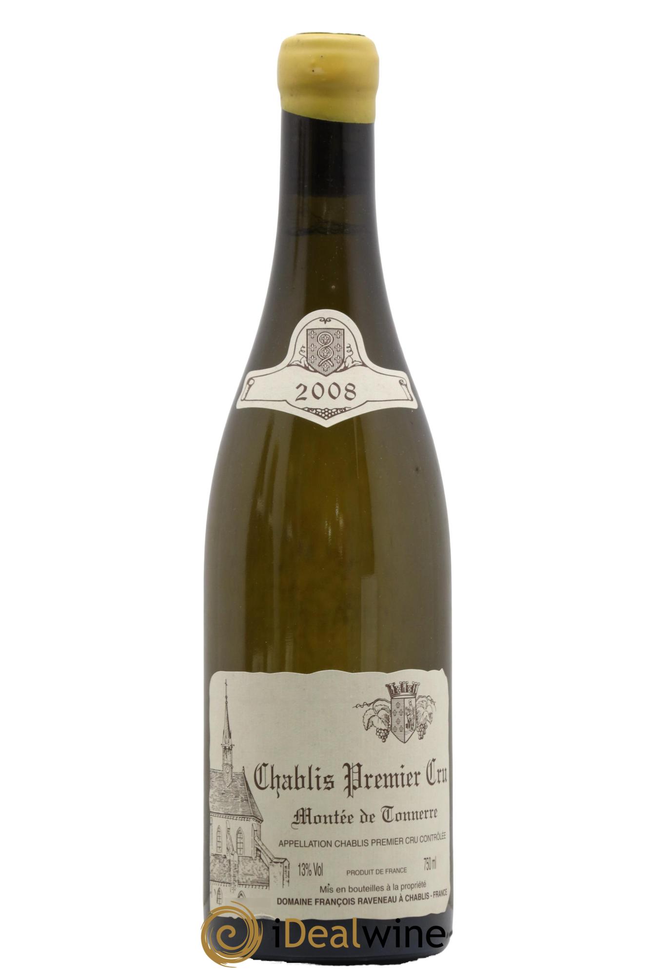 Chablis 1er Cru Montée de Tonnerre Raveneau (Domaine) 2008 - Lot of 1 bottle - 0