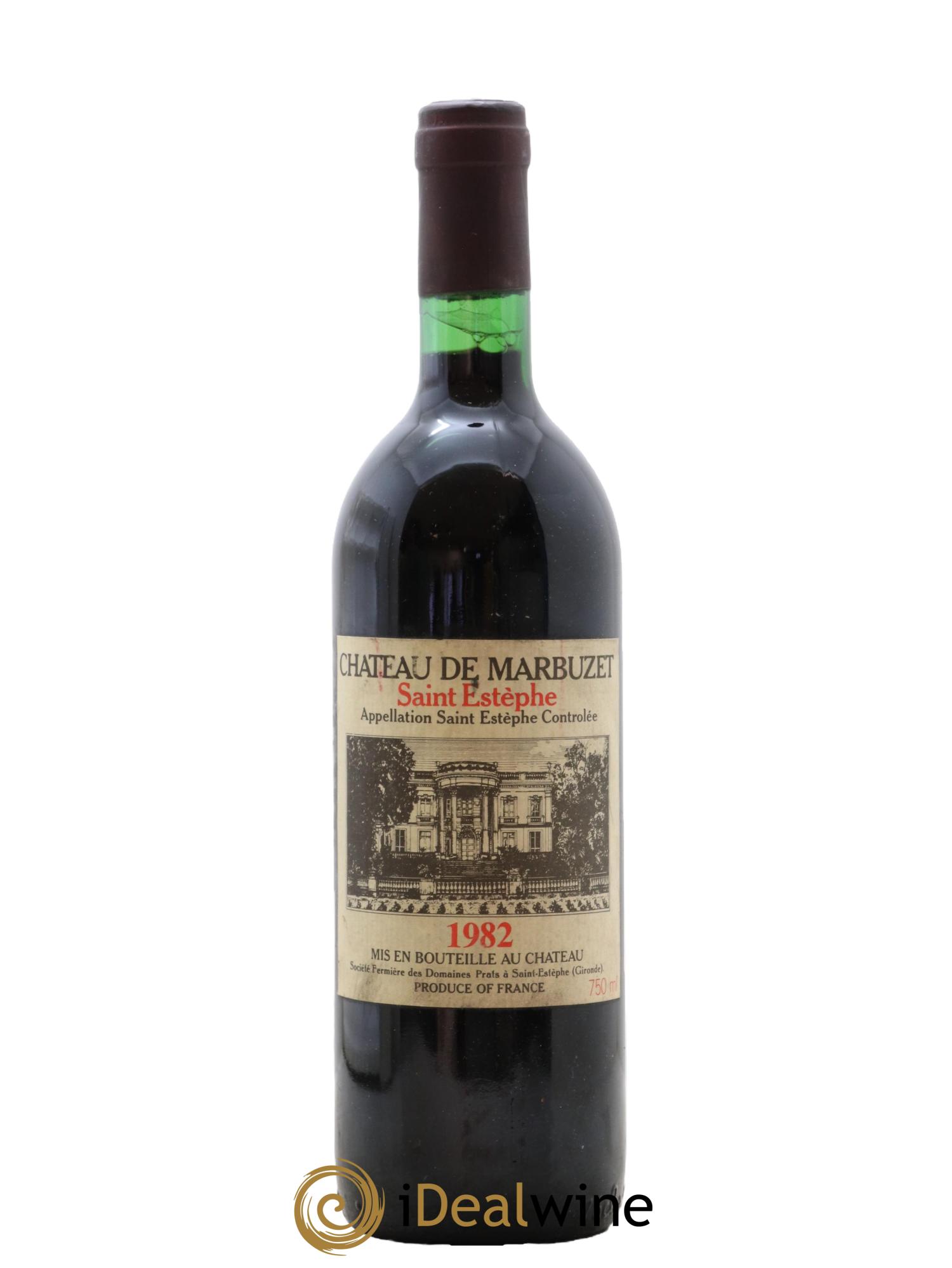 Château de Marbuzet Cru Bourgeois 1982 - Lot of 1 bottle - 0