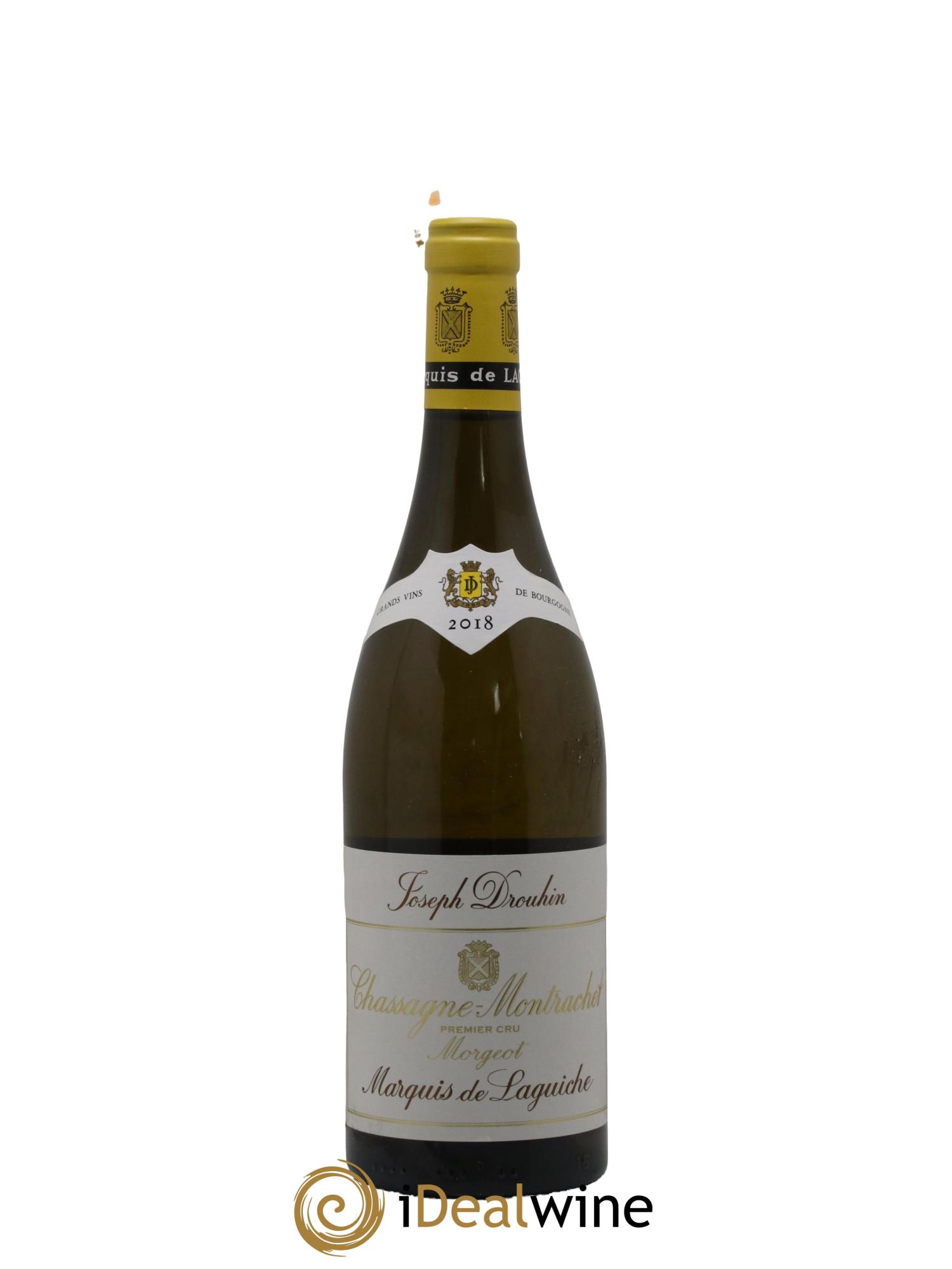 Chassagne-Montrachet 1er Cru Morgeot - Marquis de Laguiche Joseph Drouhin 2018 - Posten von 1 Flasche - 0