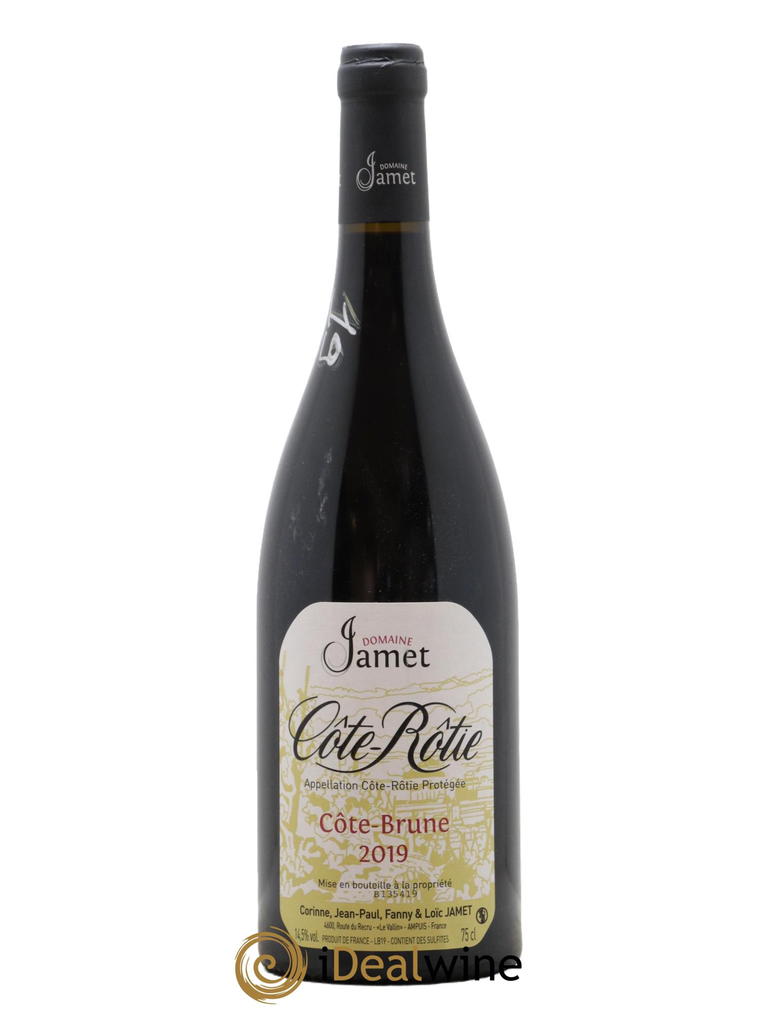 Côte-Rôtie Côte Brune Jamet (Domaine) 2019 - Posten von 1 Flasche - 0