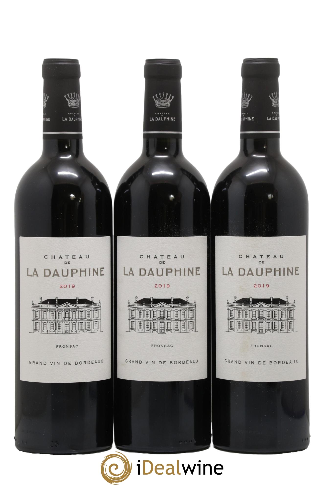 Château de La Dauphine  2019 - Lotto di 12 bottiglie - 4