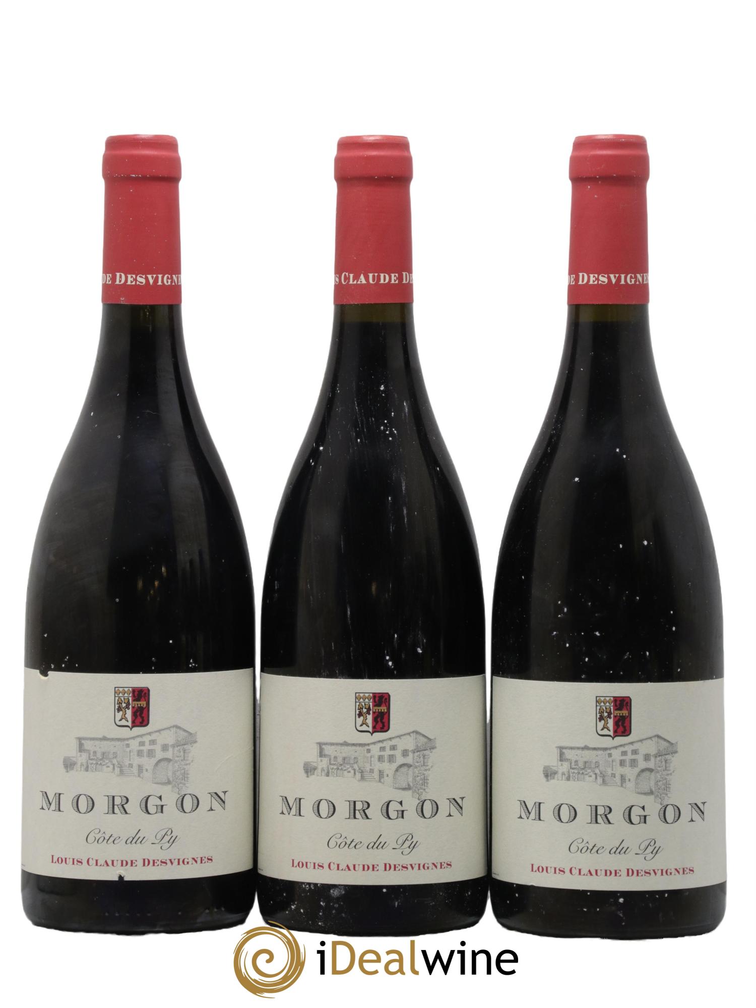 Morgon Côte du Py Louis-Claude Desvignes 2015 - Posten von 3 Flaschen - 0