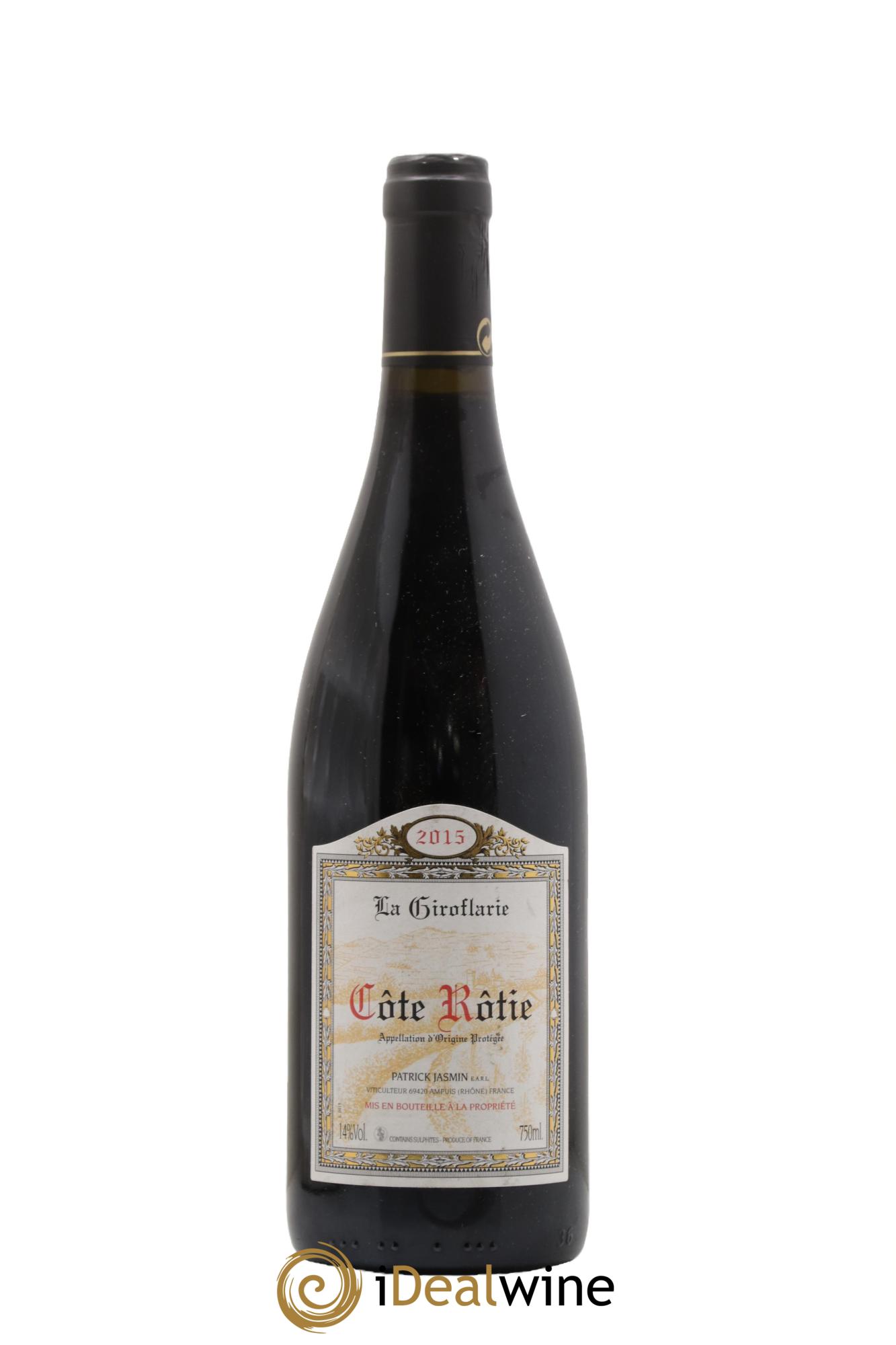 Côte-Rôtie La Giroflarie Jasmin (Domaine) 2015 - Lot de 1 bouteille - 0