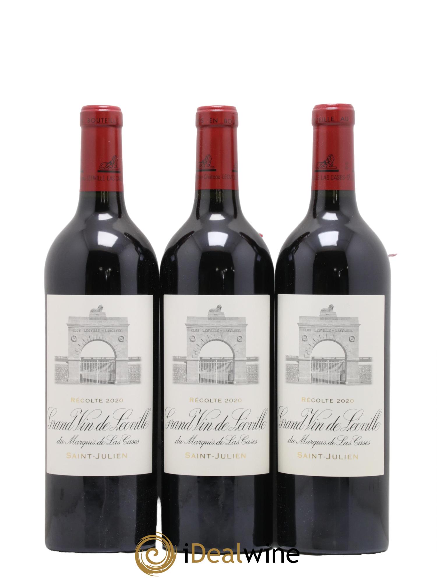 Château Léoville Las Cases 2ème Grand Cru Classé 2020 - Lot de 6 bouteilles - 1