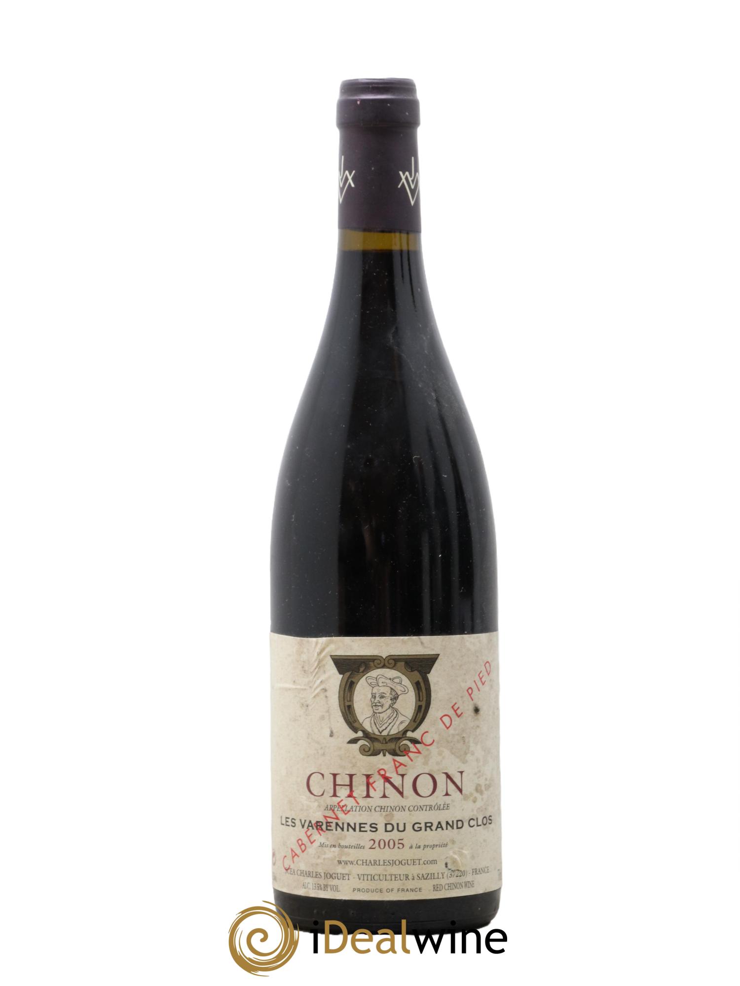 Chinon Les Varennes du Grand Clos Franc de Pied Charles Joguet (Domaine) 2005 - Lotto di 1 bottiglia - 0