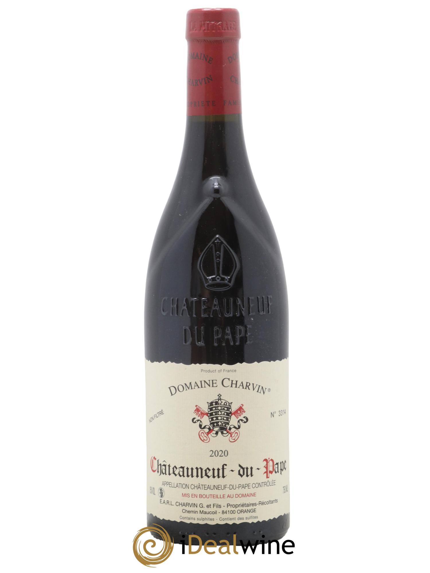 Châteauneuf-du-Pape Charvin (Domaine) 2020 - Posten von 1 Flasche - 0