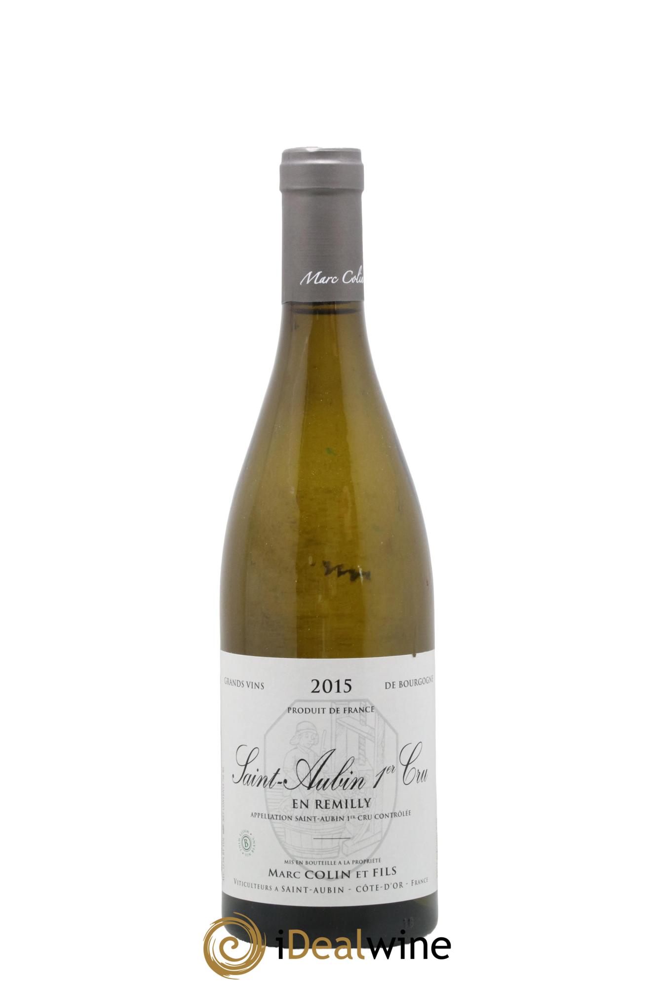 Saint-Aubin 1er Cru En Rémilly Marc Colin & Fils 2015 - Posten von 1 Flasche - 0