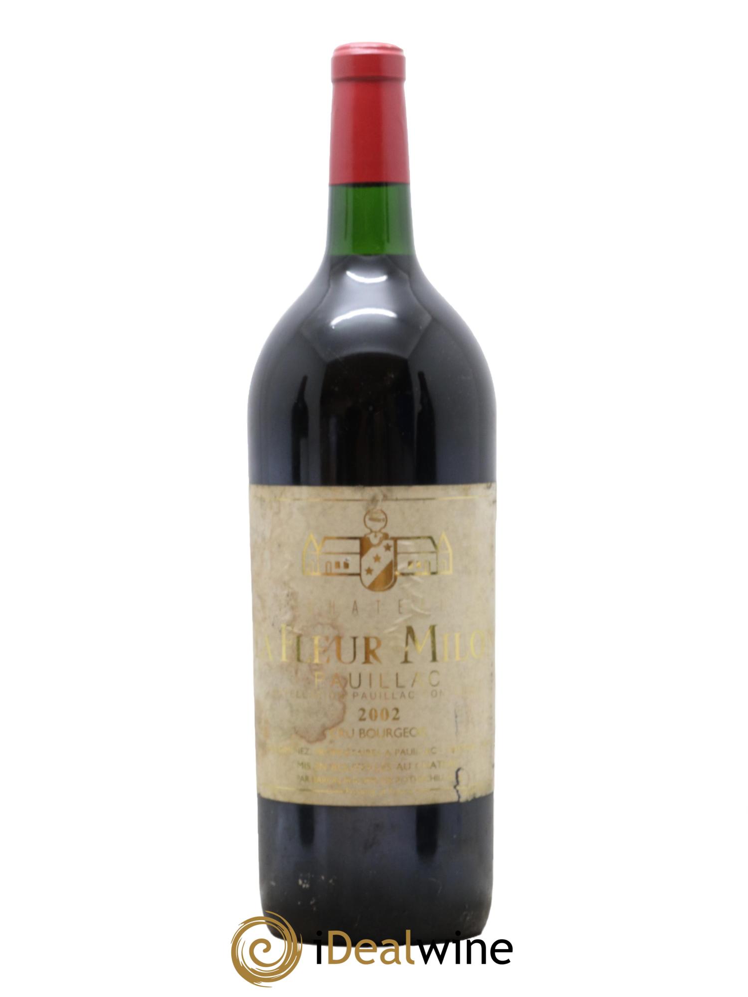 Château la Fleur Milon Cru Bourgeois 2002 - Lotto di 1 magnum - 0