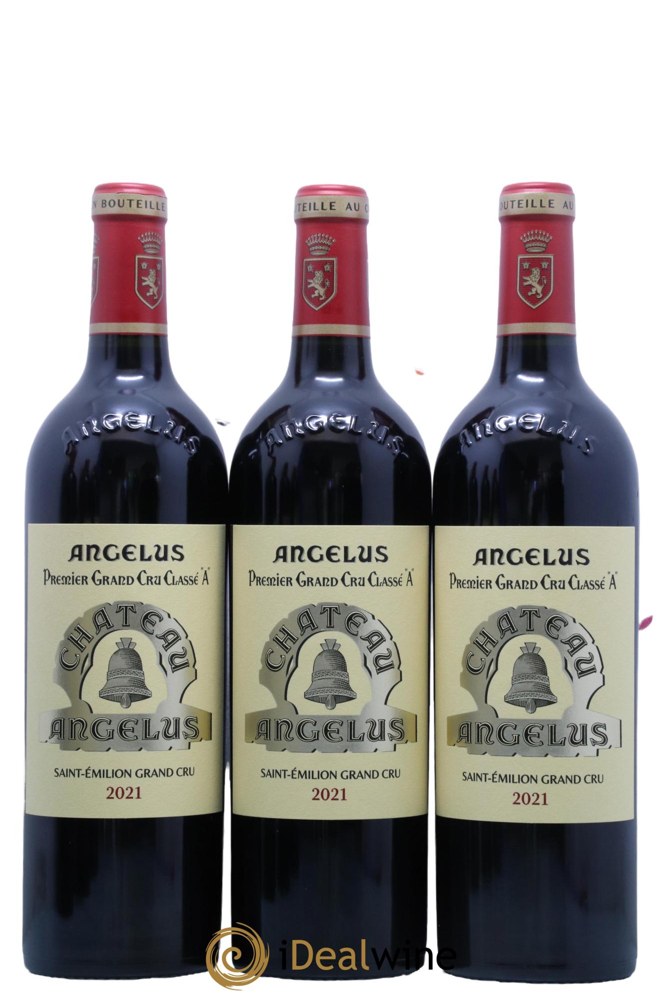 Château Angélus 1er Grand Cru Classé A 2021 - Lot de 6 bouteilles - 1