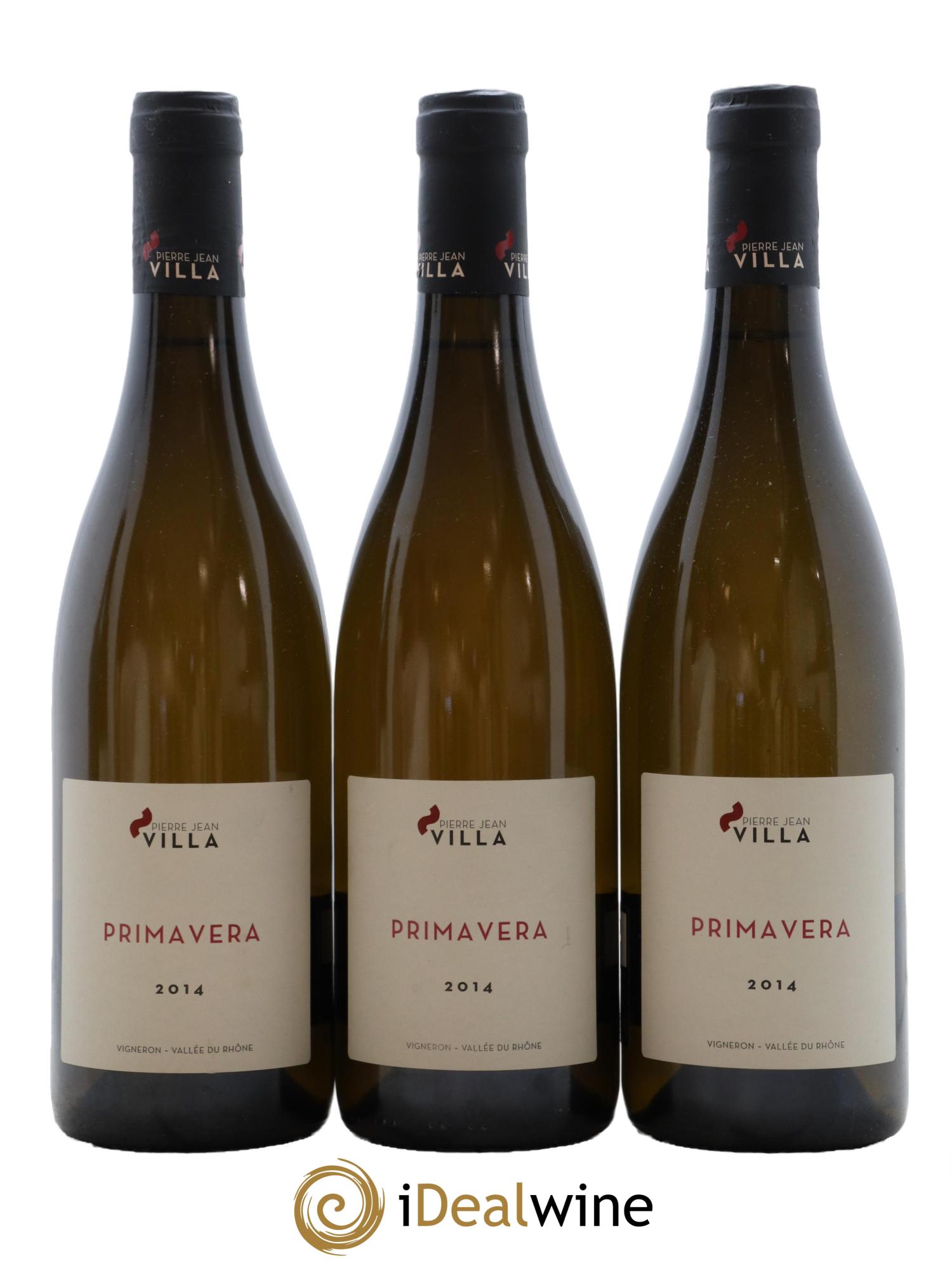 IGP Collines Rhodaniennes Primavera Pierre-Jean Villa 2014 - Lot de 3 bouteilles - 0