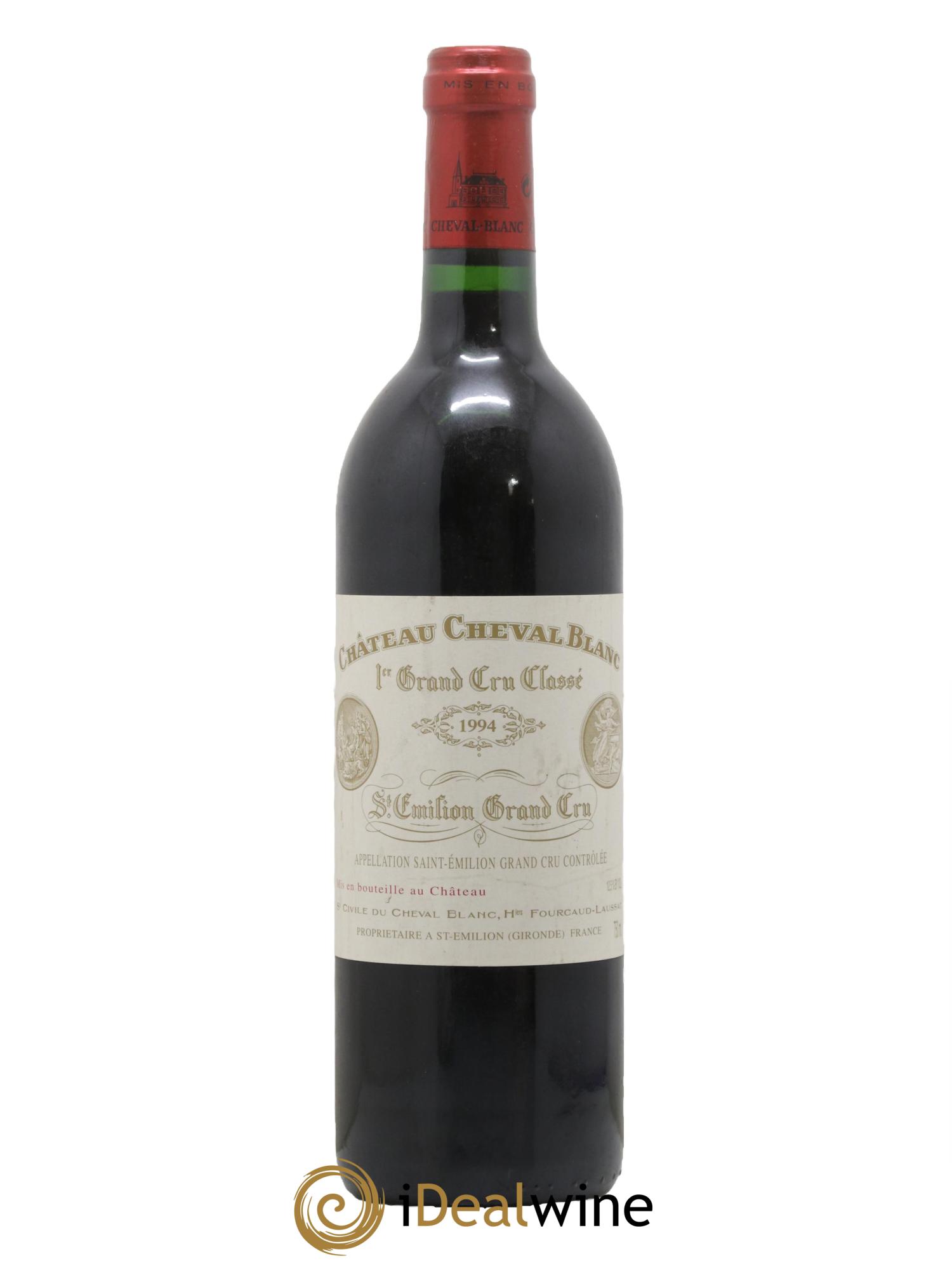 Château Cheval Blanc 1er Grand Cru Classé A 1994 - Lot de 1 bouteille - 0