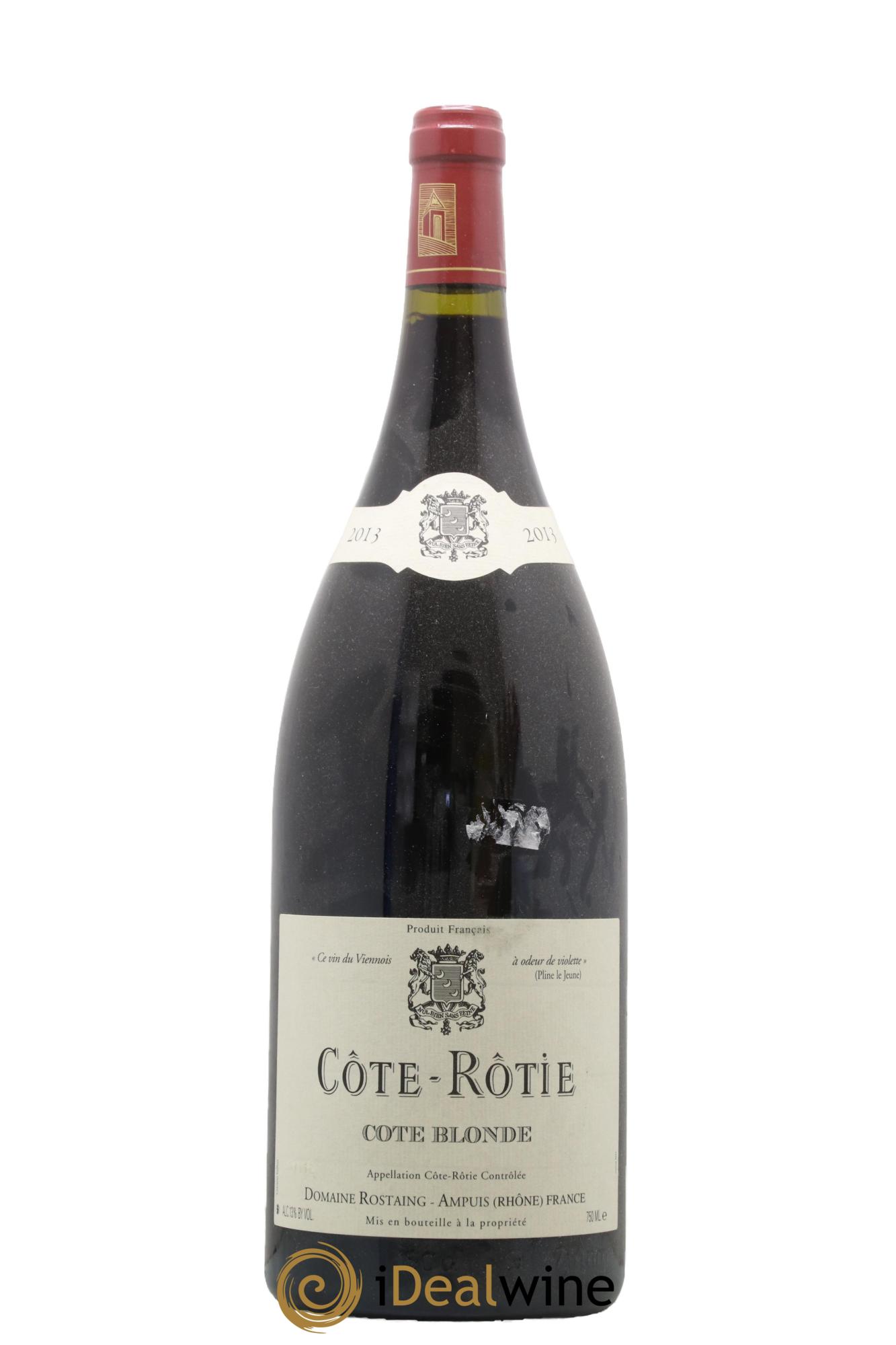 Côte-Rôtie Côte Blonde René Rostaing 2013 - Lot de 1 magnum - 0