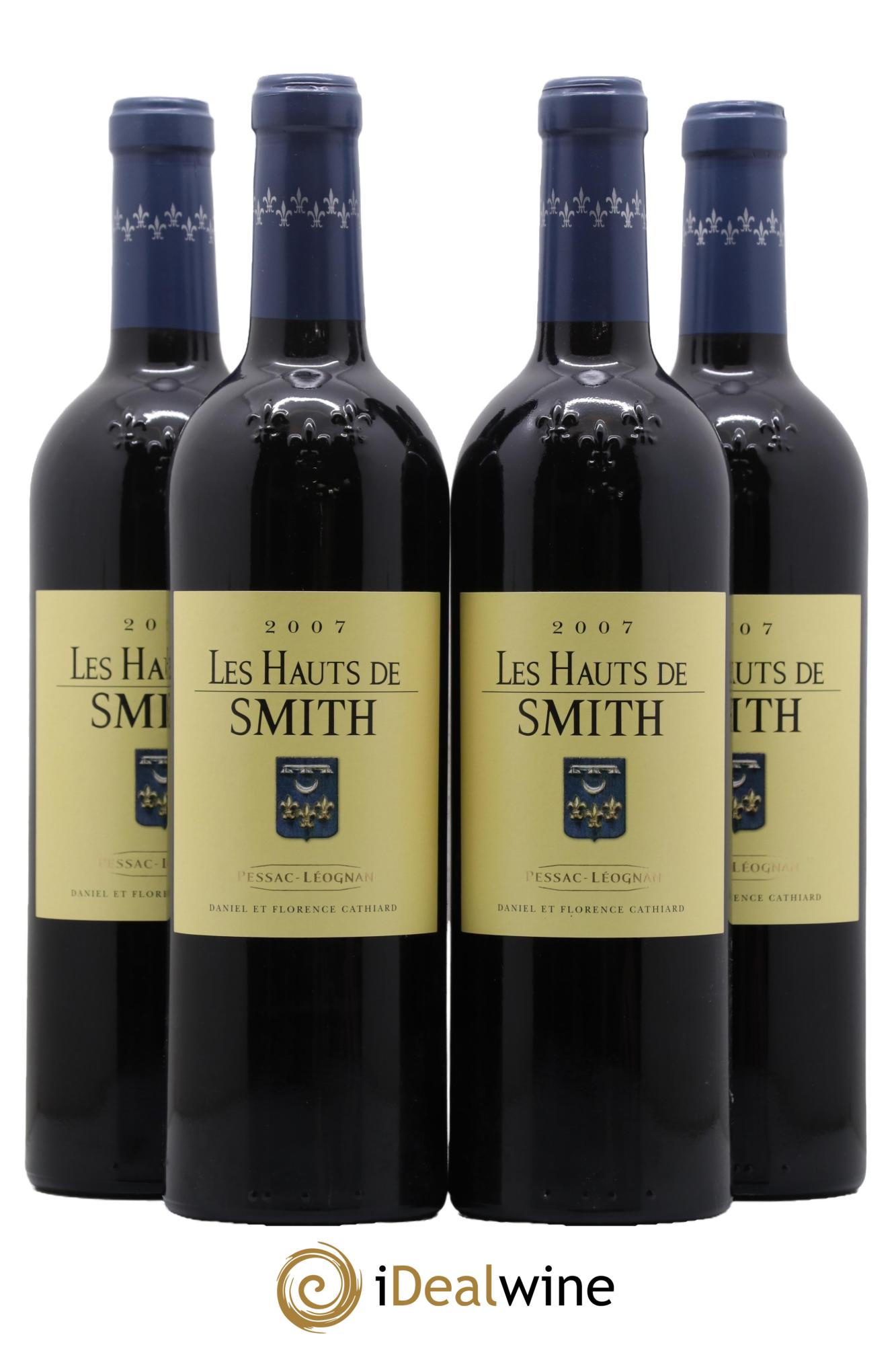 Les Hauts de Smith Second Vin 2007 - Lotto di 4 bottiglie - 0