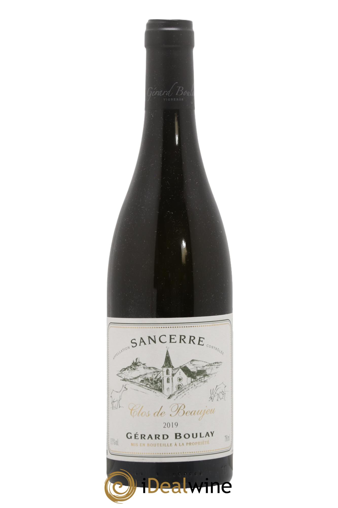 Sancerre Clos de Beaujeu Gérard Boulay 2019 - Lot of 1 bottle - 0