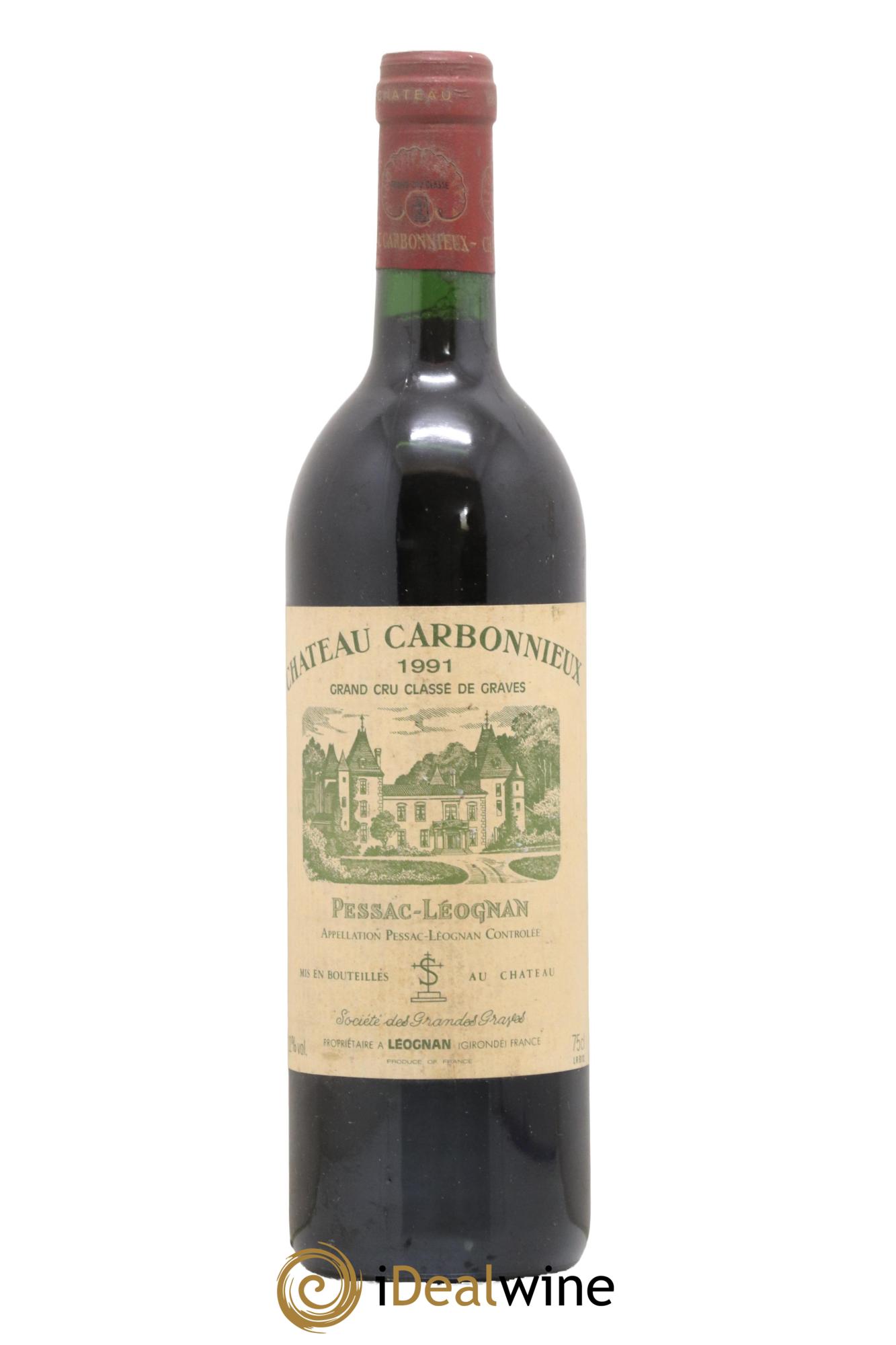 Château Carbonnieux Cru Classé de Graves 1991 - Lotto di 1 bottiglia - 0