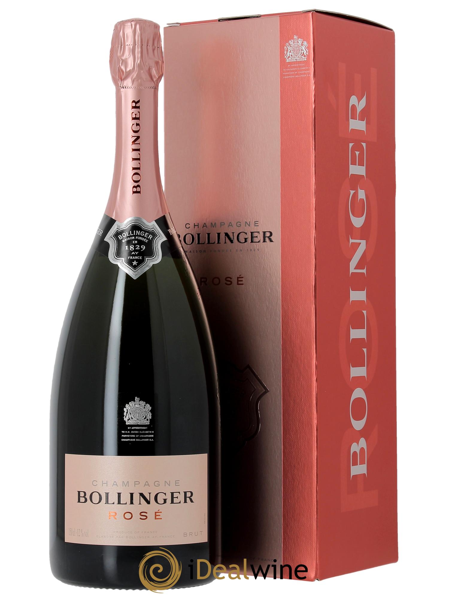Champagne Bollinger Rosé Brut (Rosé effervescent)