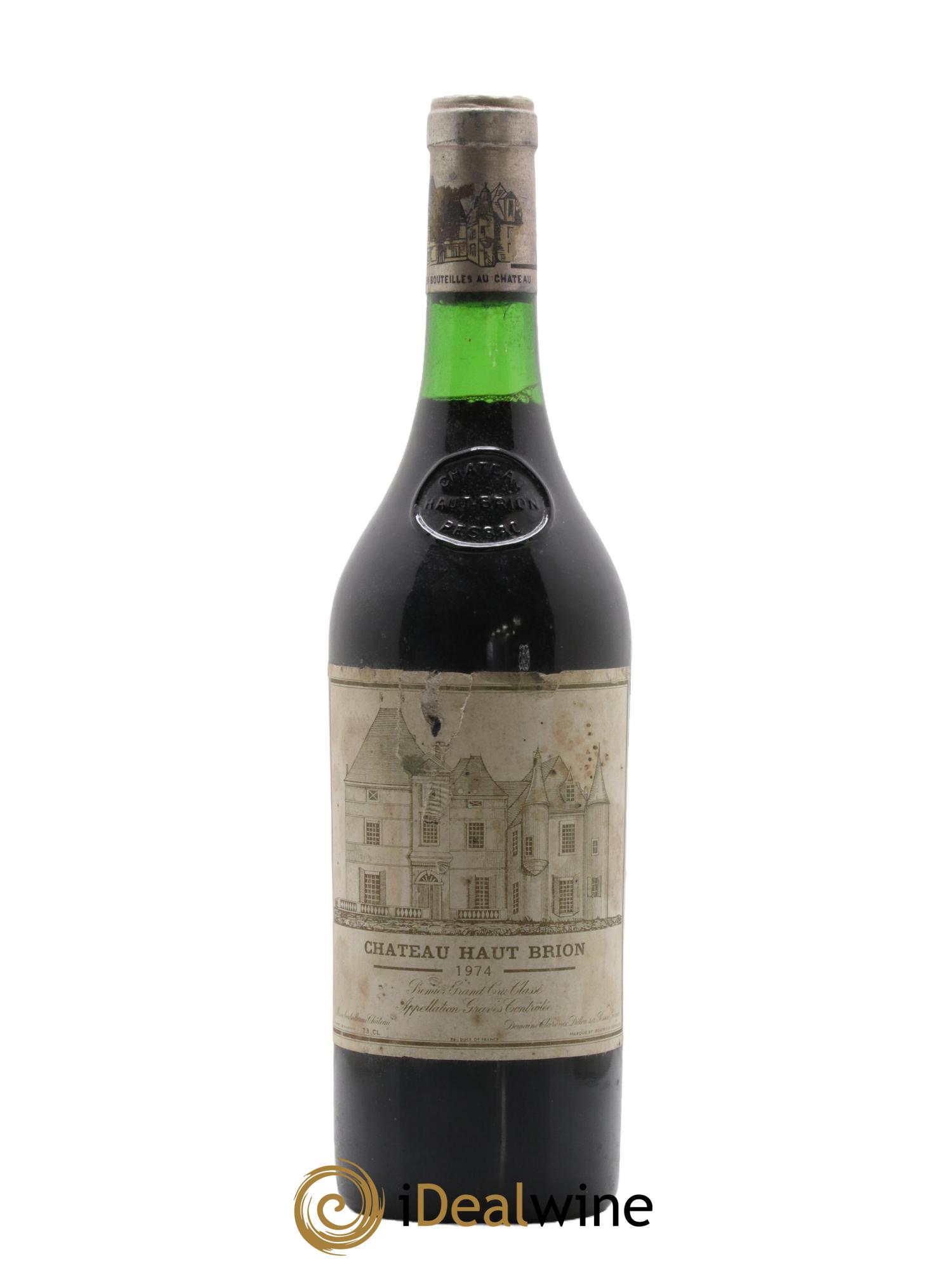 Château Haut Brion 1er Grand Cru Classé 1974 - Lot de 1 bouteille - 0