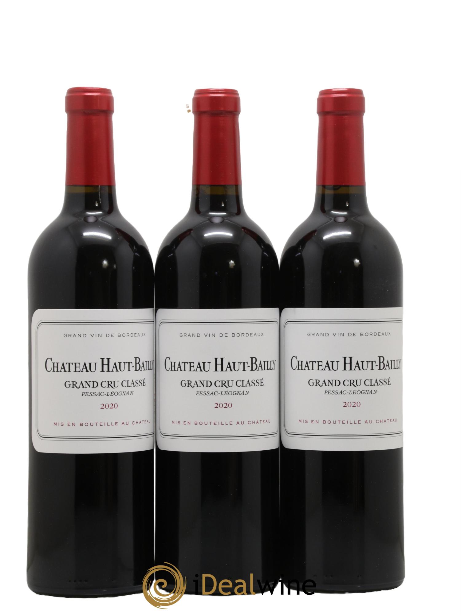 Château Haut-Bailly Cru Classé de Graves 2020 - Lot de 6 bouteilles - 3