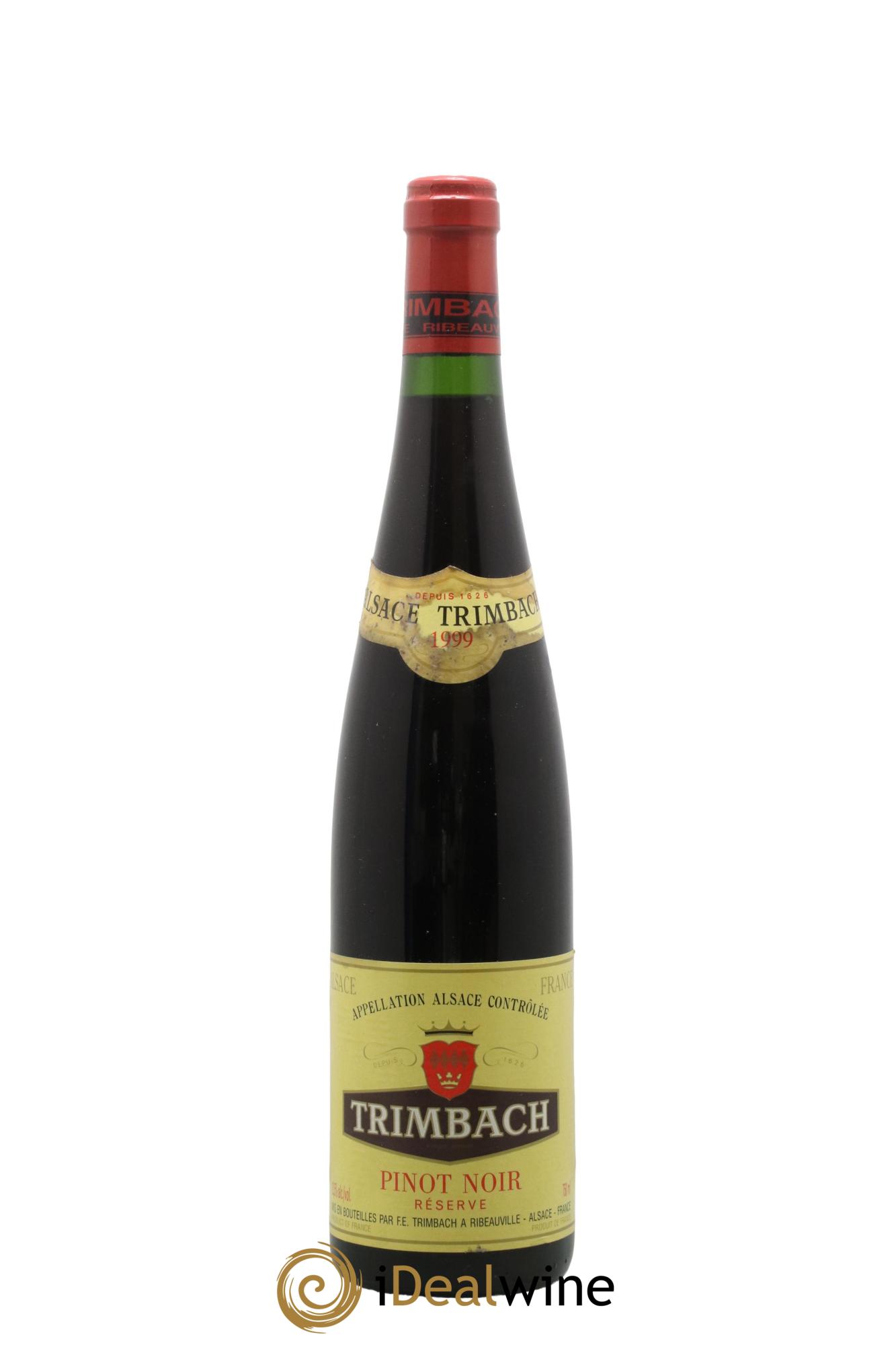 Alsace Pinot Noir Réserve Trimbach (Domaine) 1999 - Posten von 1 Flasche - 0