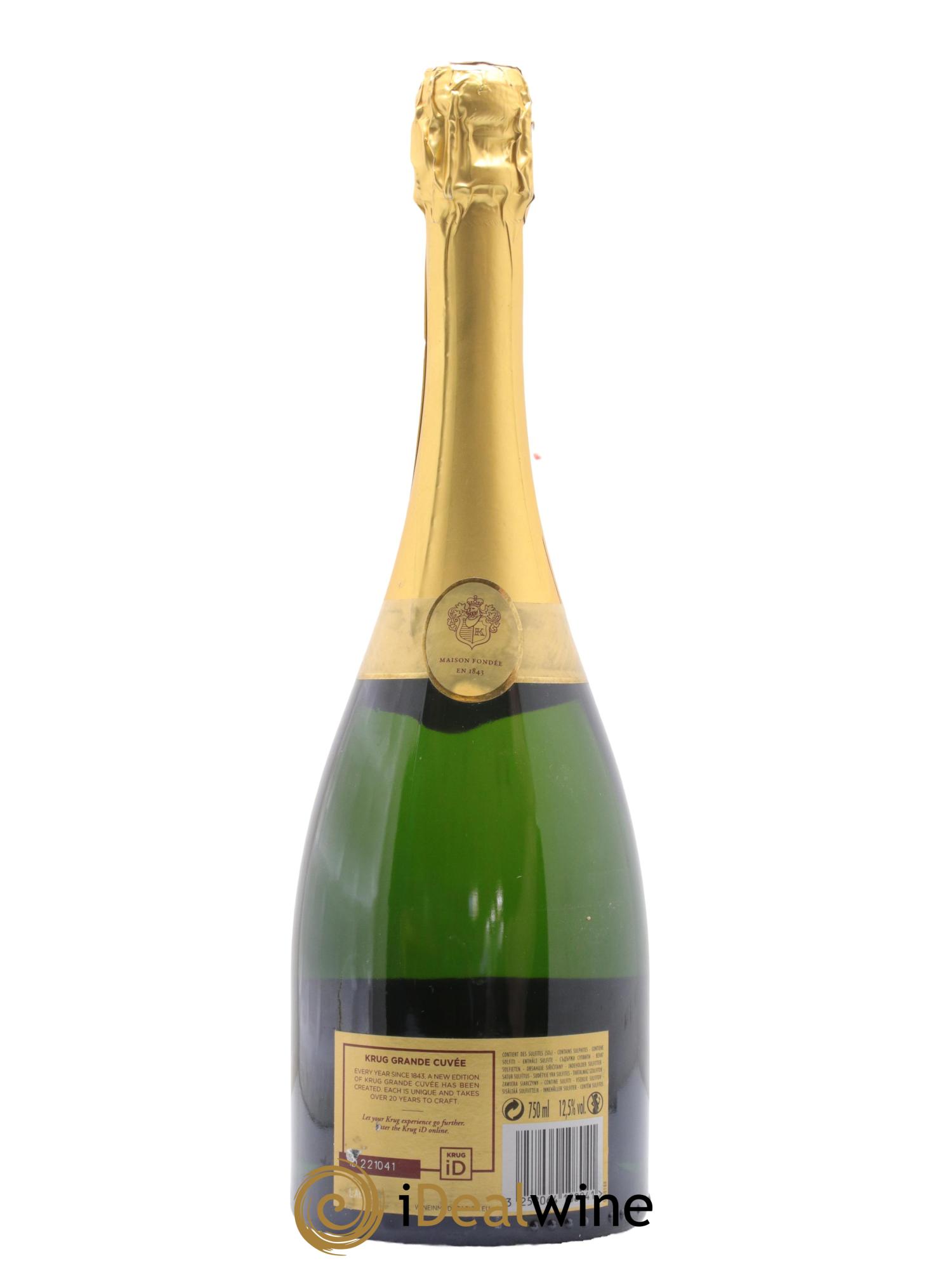 Grande Cuvée - 170ème édition Krug - Lot de 1 bouteille - 0