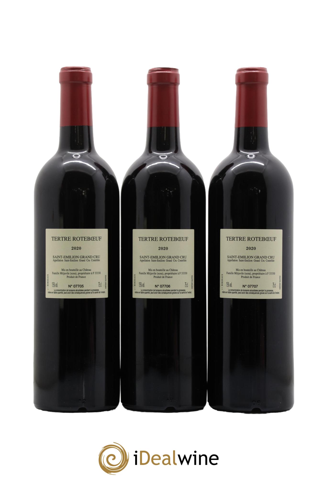 Château Tertre Roteboeuf 2020 - Lot de 6 bouteilles - 4