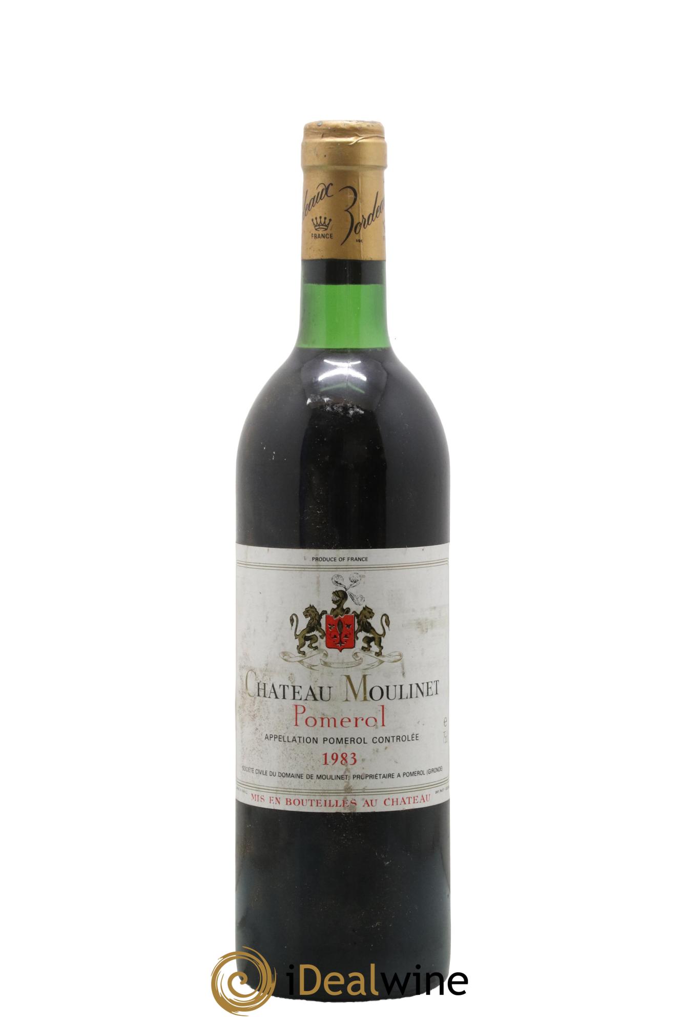 Château Moulinet 1983 - Posten von 1 Flasche - 0