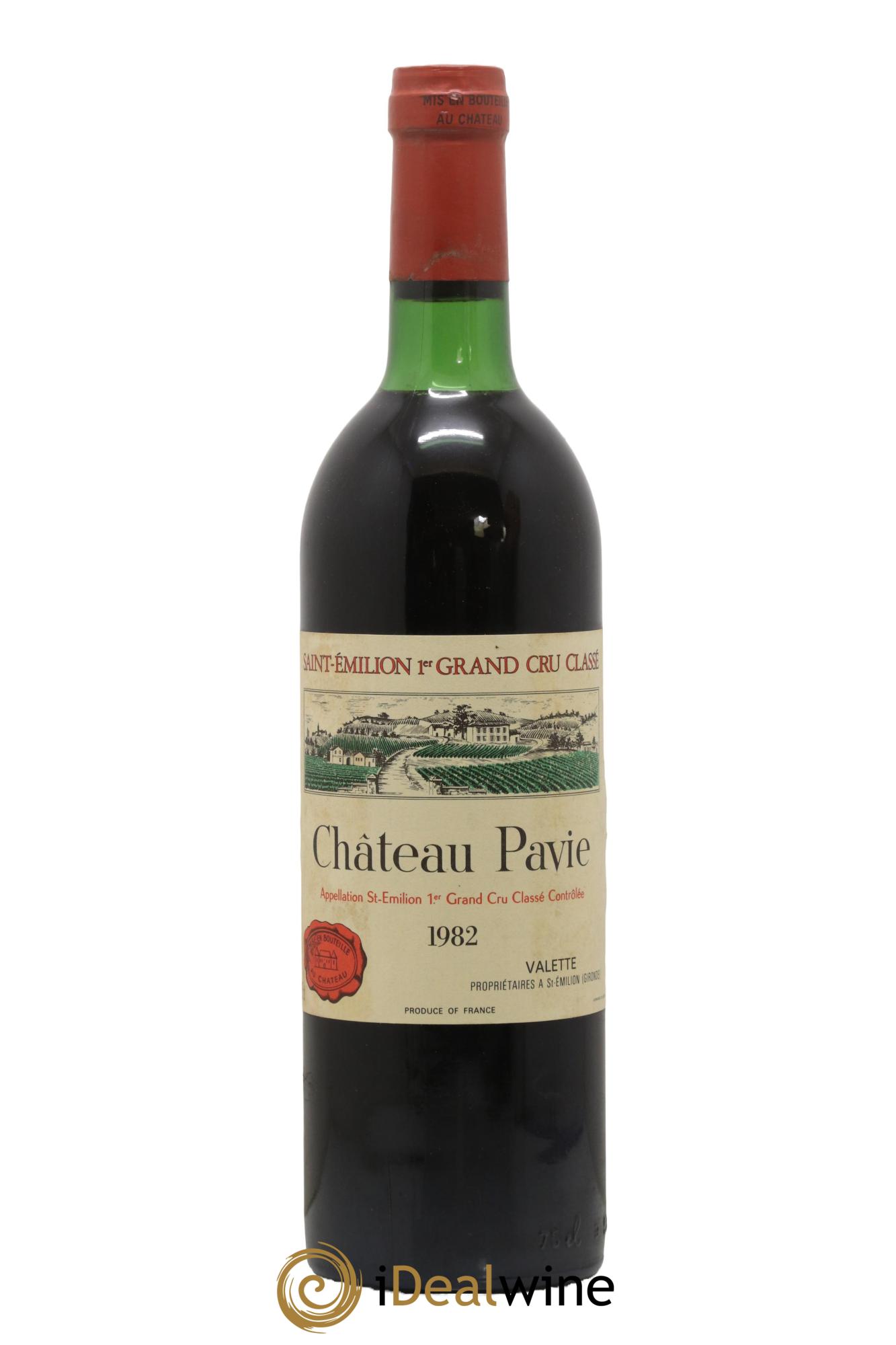 Château Pavie 1er Grand Cru Classé A  1982 - Lotto di 1 bottiglia - 0