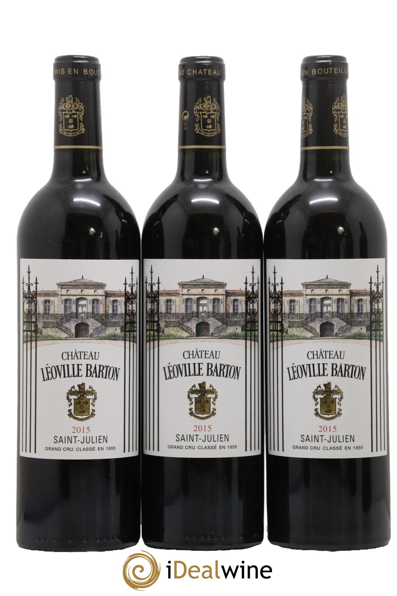 Château Léoville Barton 2ème Grand Cru Classé 2015 - Lot of 6 bottles - 2