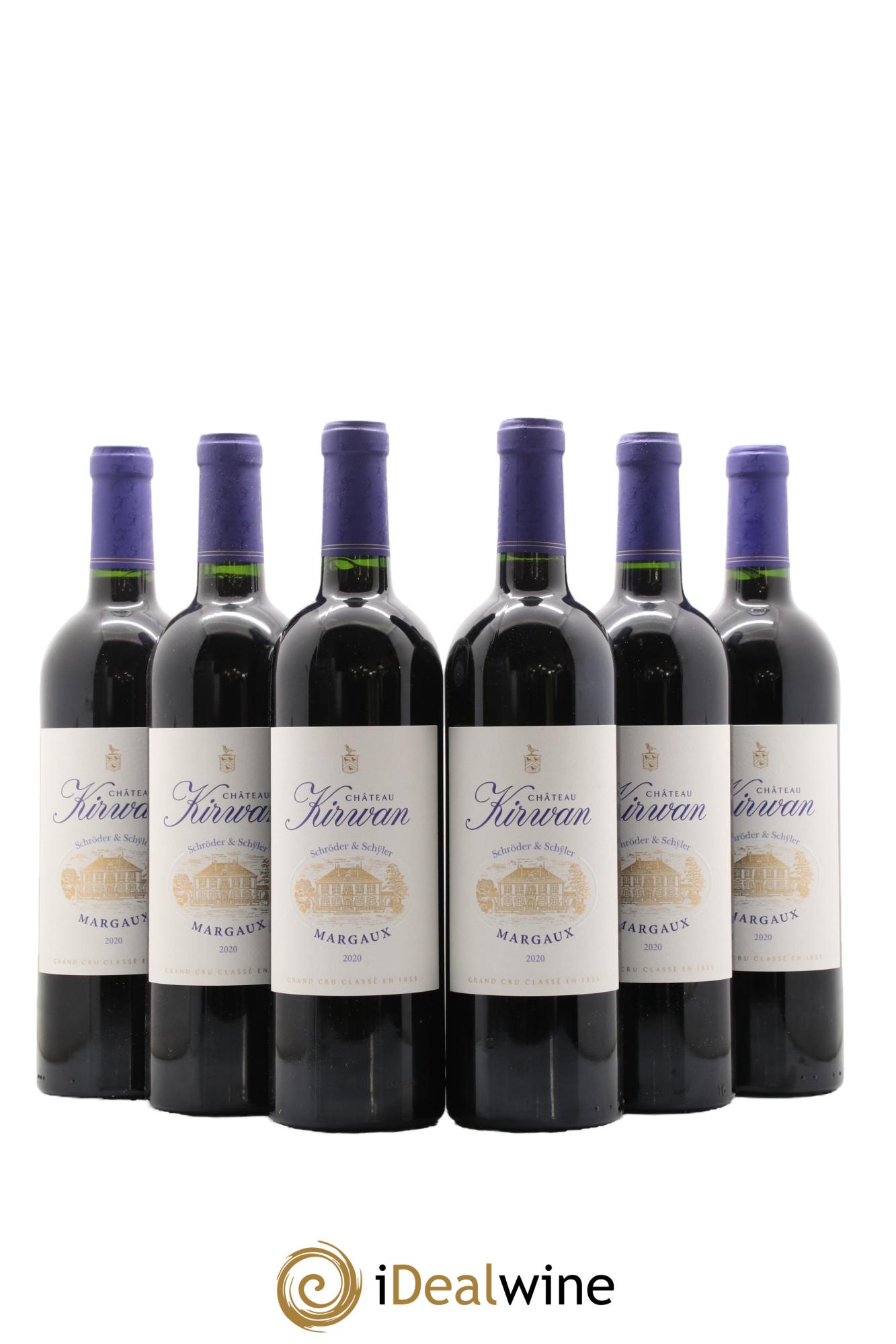 Château Kirwan 3ème Grand Cru Classé 2020 - Lotto di 6 bottiglie - 0