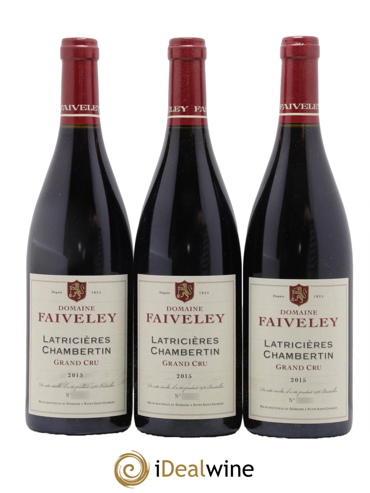 Latricières-Chambertin Grand Cru Faiveley 2015 - Lotto di 6 bottiglie - 3