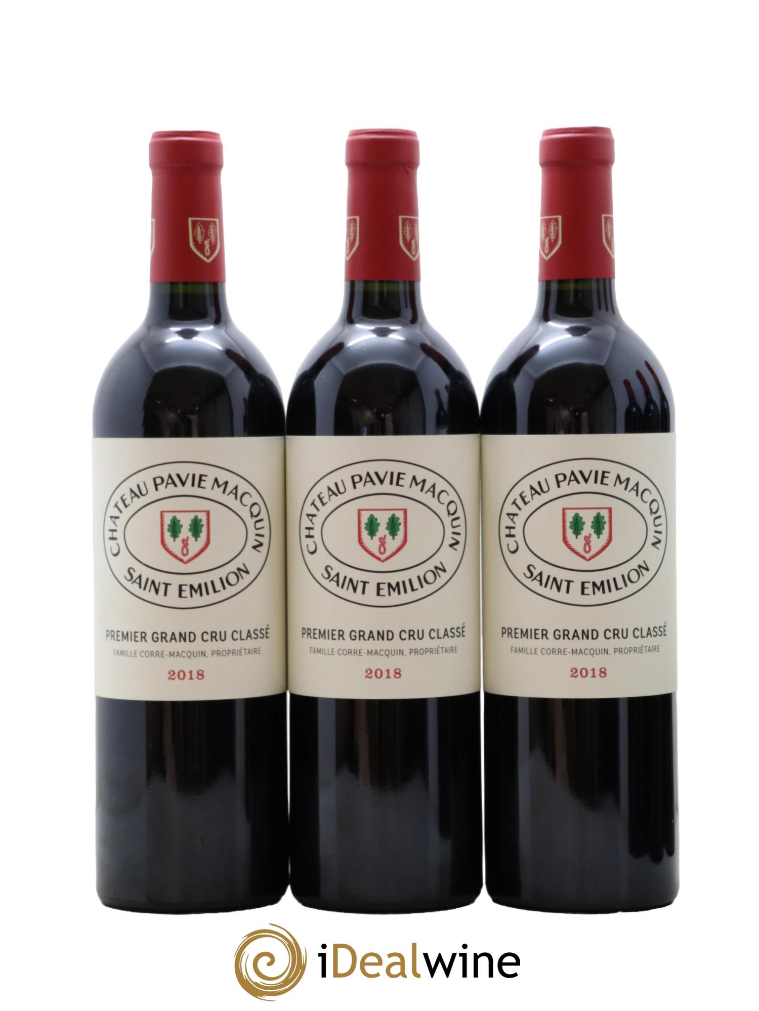 Château Pavie Macquin 1er Grand Cru Classé B  2018 - Lotto di 12 bottiglie - 3