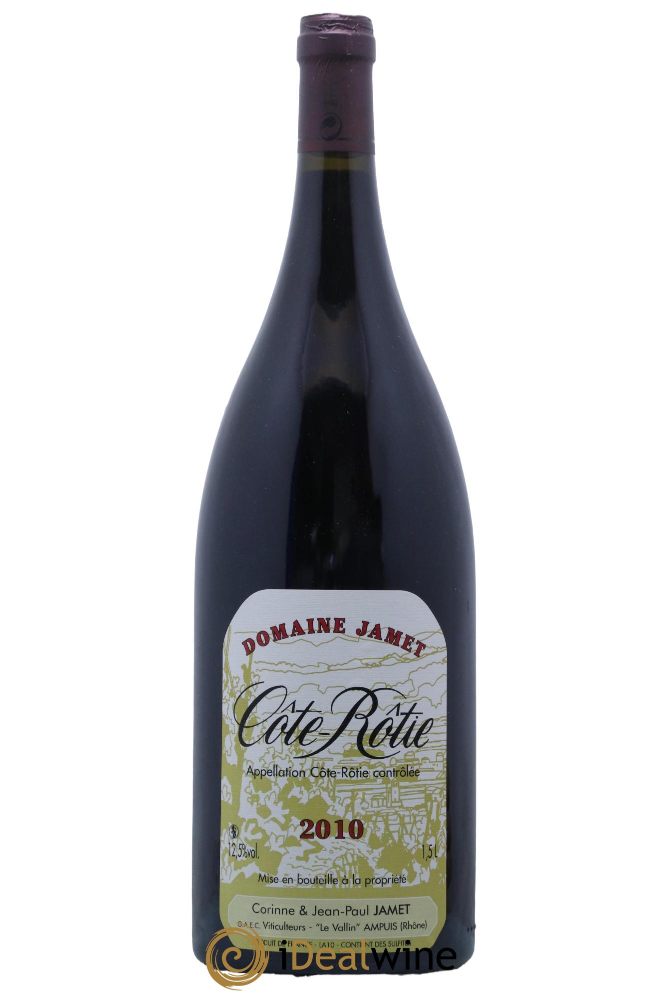 Côte-Rôtie Jamet (Domaine) 2010 - Lot de 1 magnum - 0