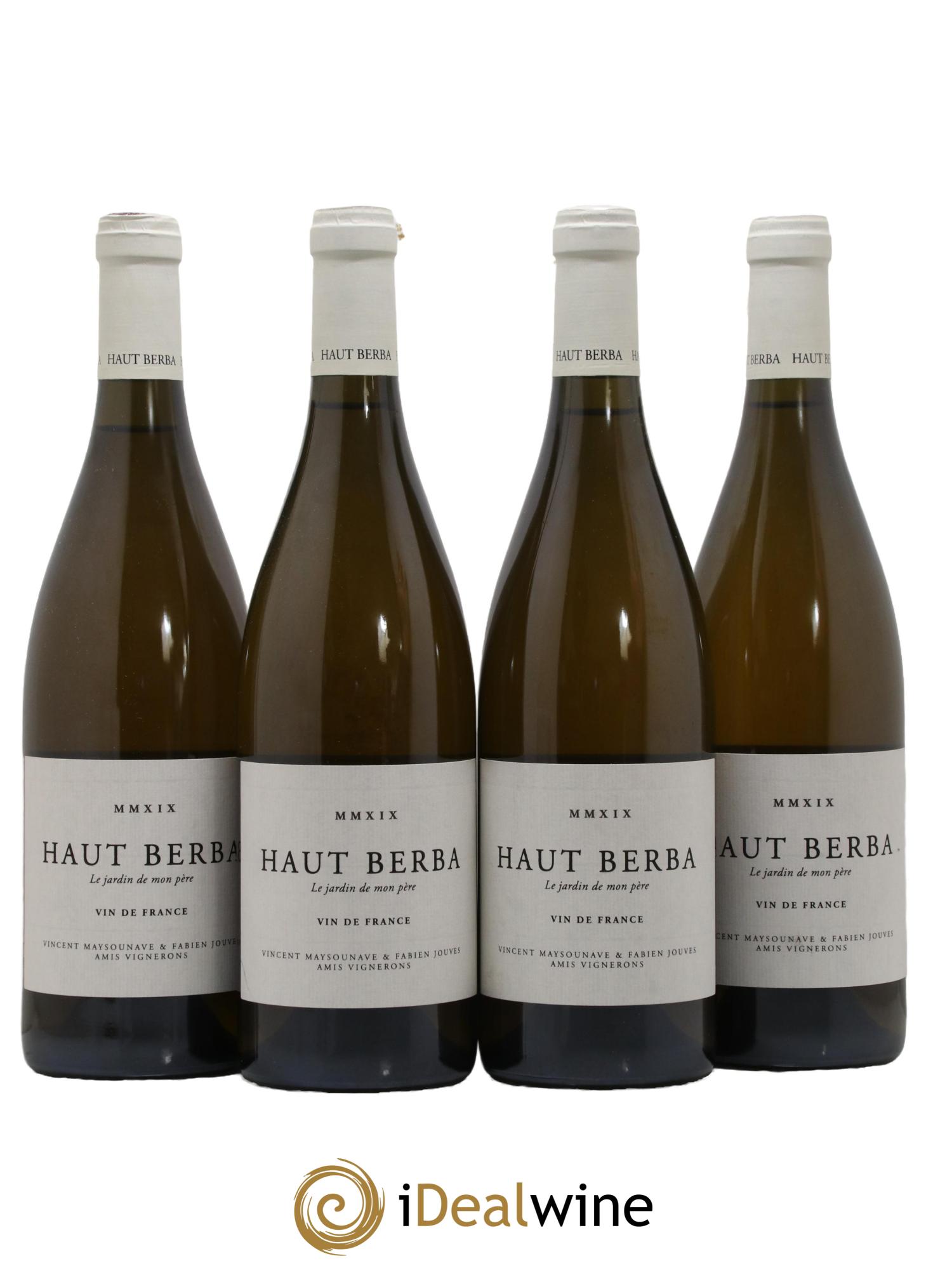 Vin de France Haut Berba Vincent Maysounave & Fabien Jouves 2019 - Lot of 4 bottles - 0