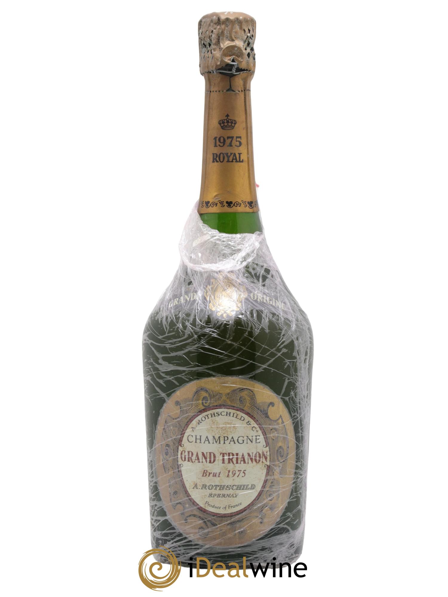 Champagne Grand Trianon Alfred Rothschild 1975 - Lot of 1 bottle - 0