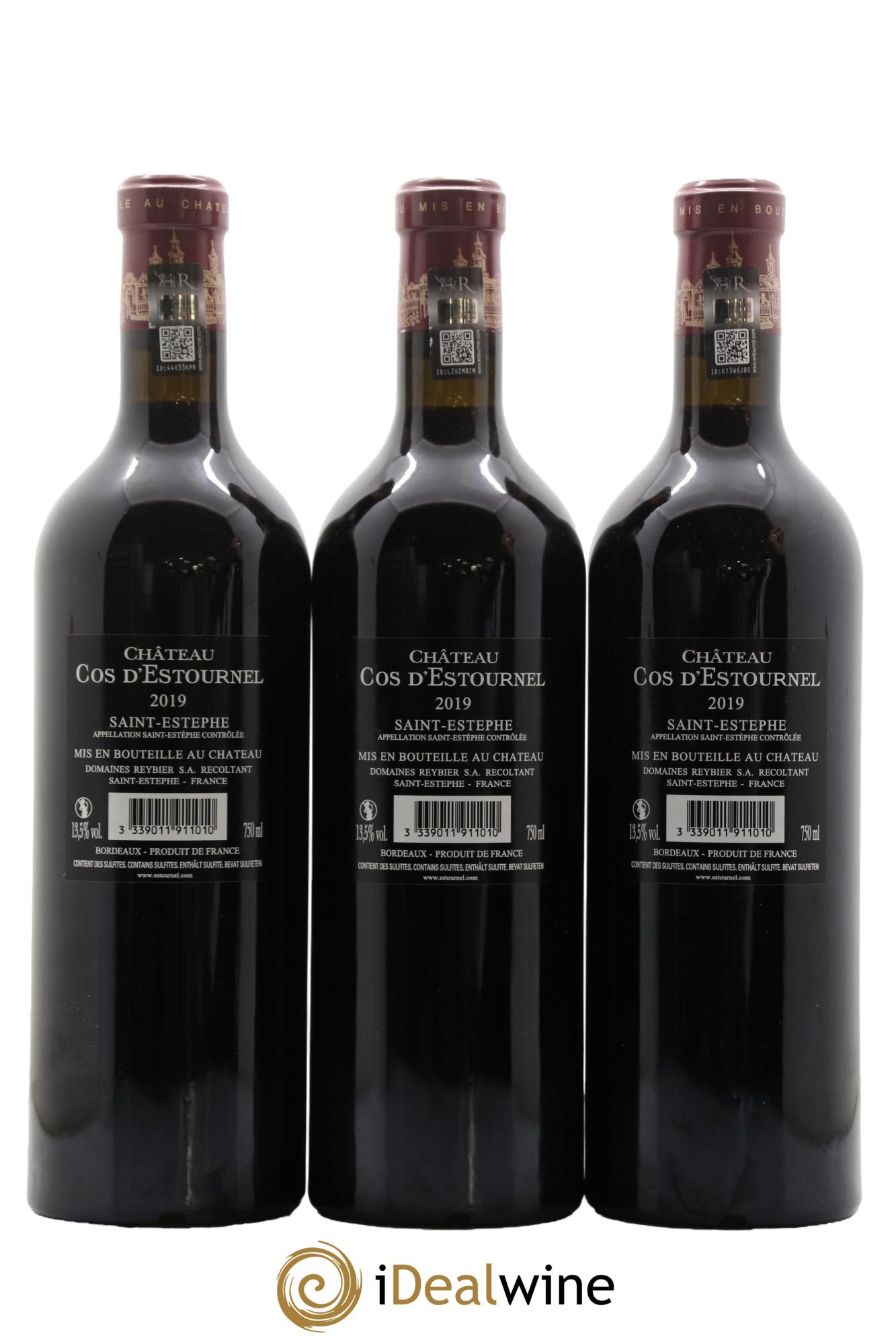 Cos d'Estournel 2ème Grand Cru Classé 2019 - Lot de 6 bouteilles - 4