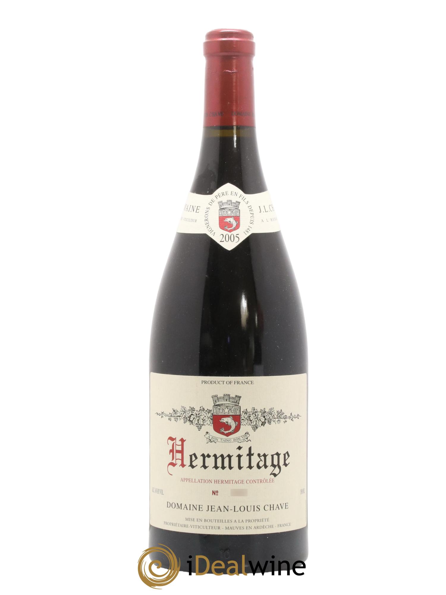 Hermitage Jean-Louis Chave 2005 - Posten von 1 Magnum - 0