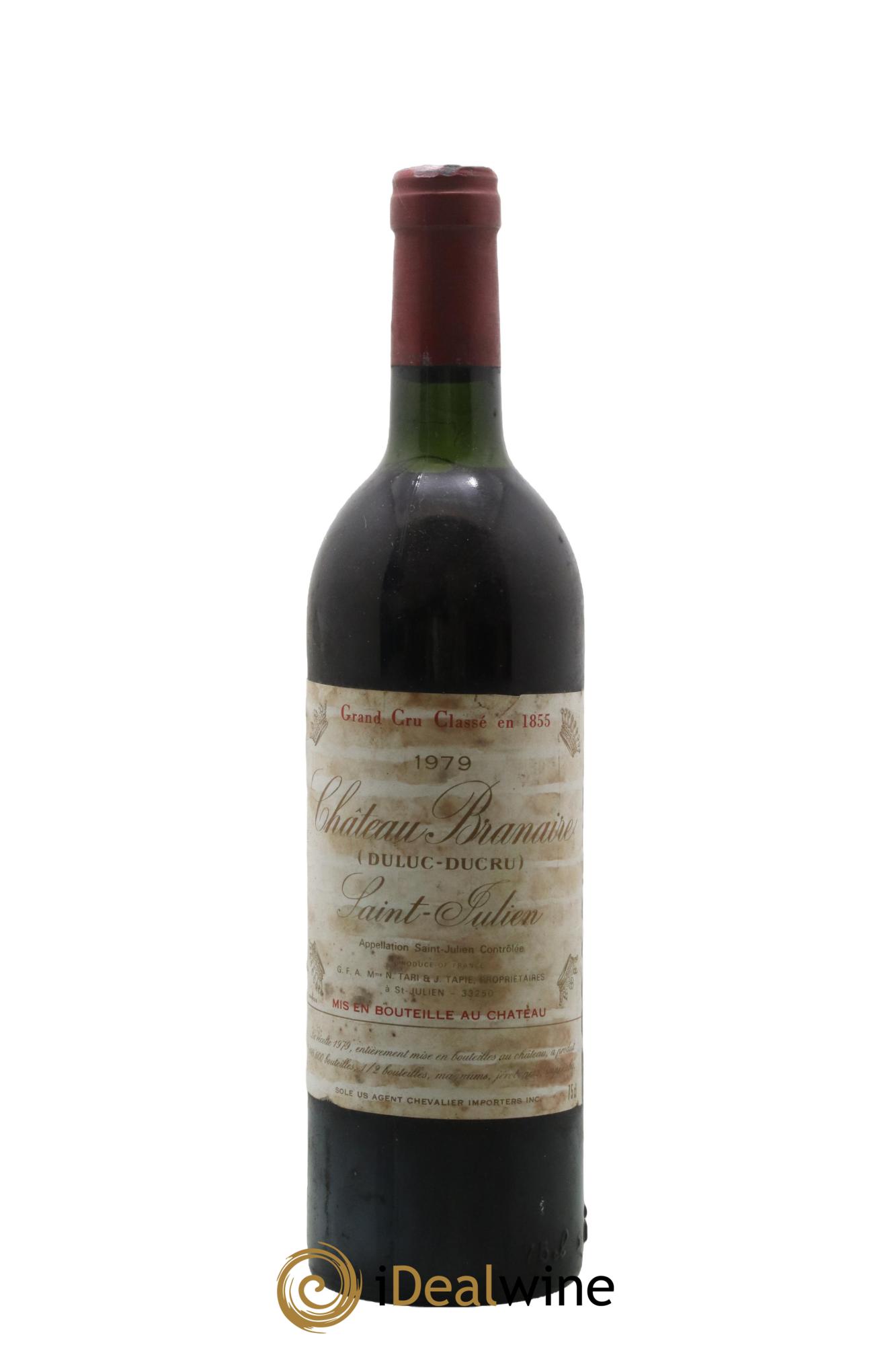 Château Branaire Ducru 4ème Grand Cru Classé 1979 - Posten von 1 Flasche - 0