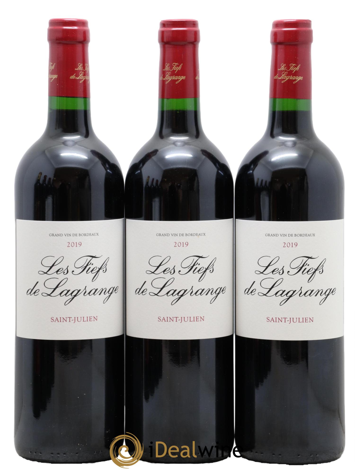 Les Fiefs de Lagrange Second Vin  2019 - Lotto di 6 bottiglie - 1