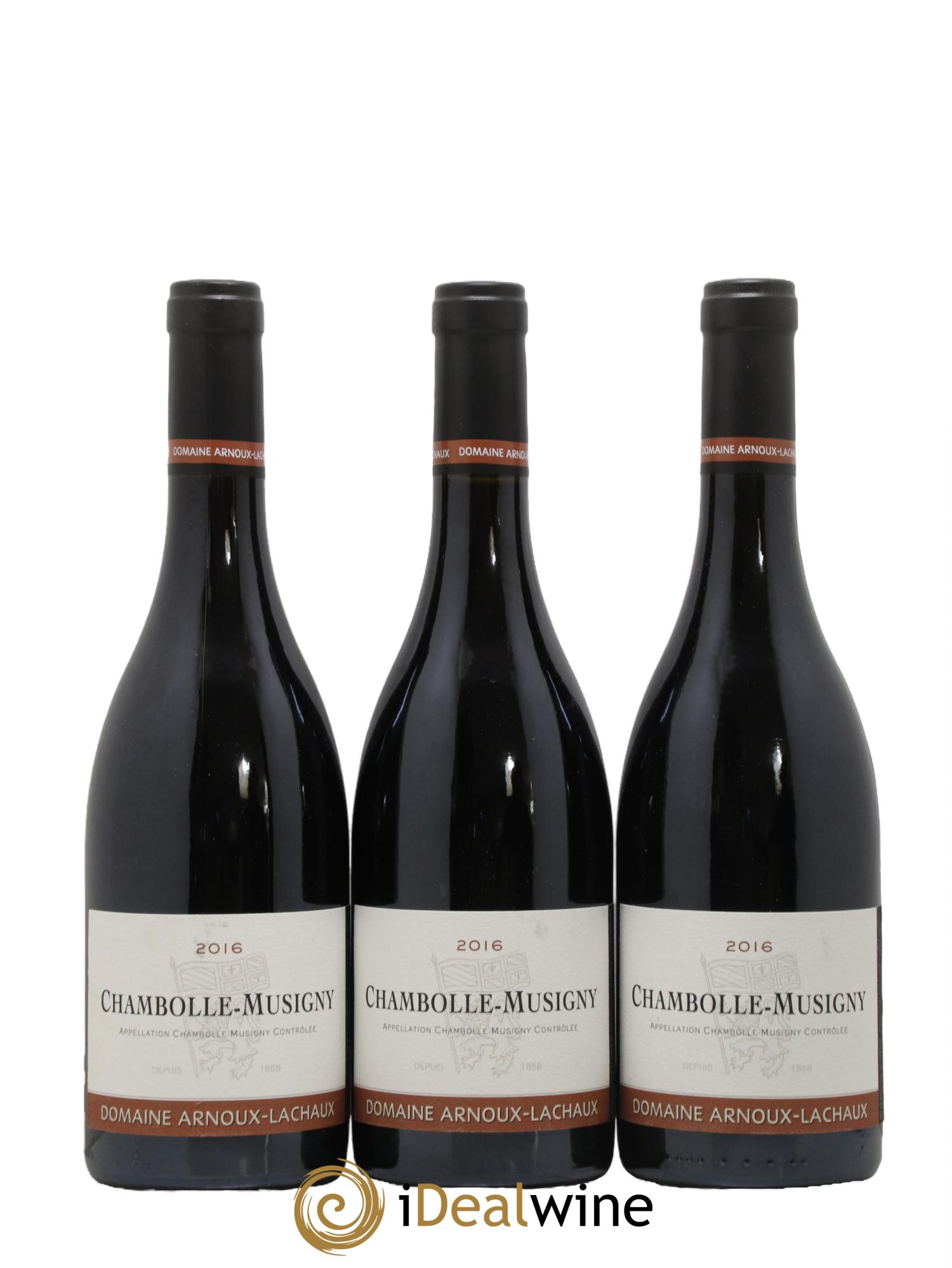 Chambolle-Musigny Arnoux-Lachaux (Domaine) 2016 - Lotto di 3 bottiglie - 0