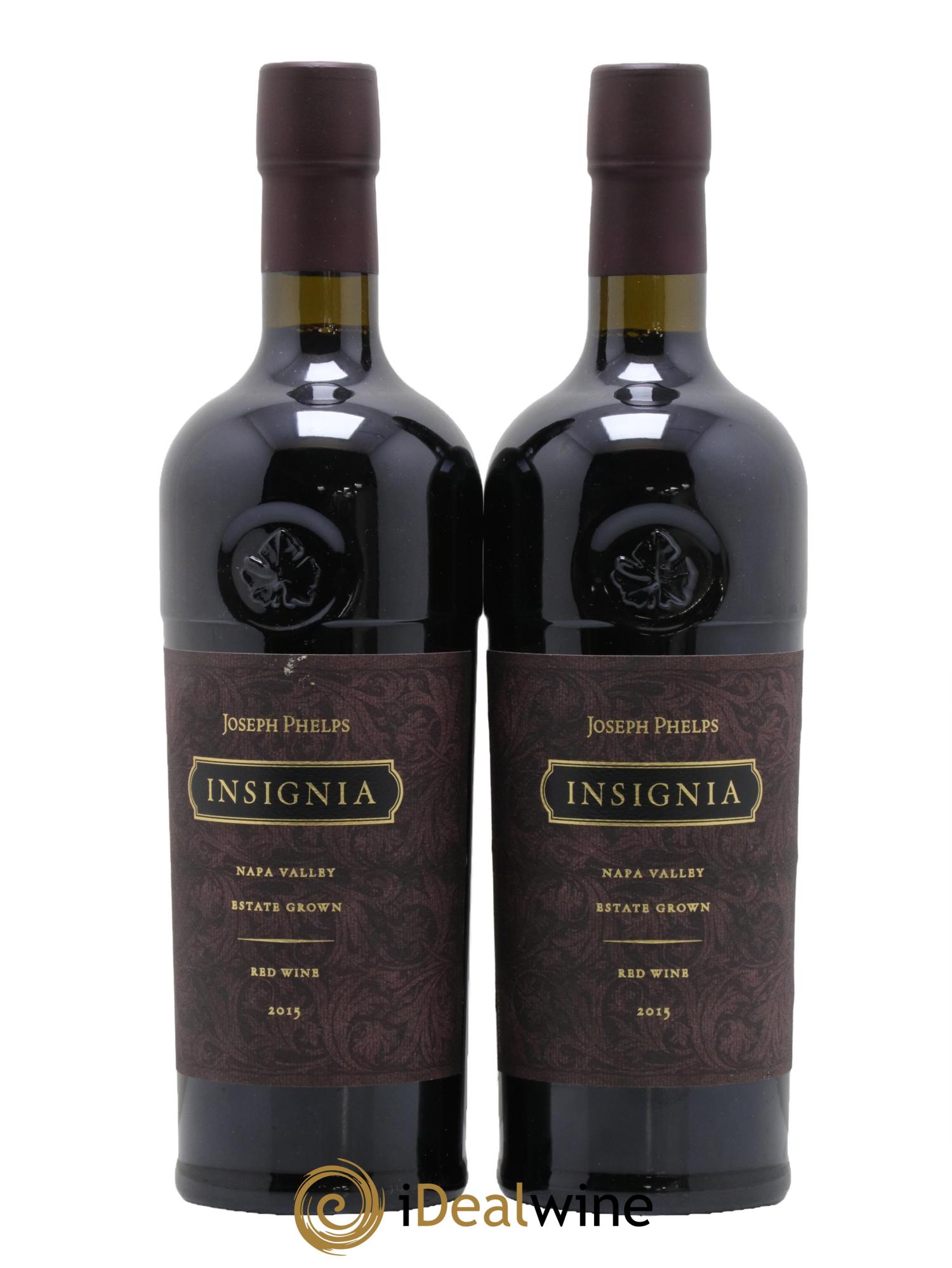 Napa Valley Insignia Joseph Phelps 2015 - Lotto di 2 bottiglie - 0