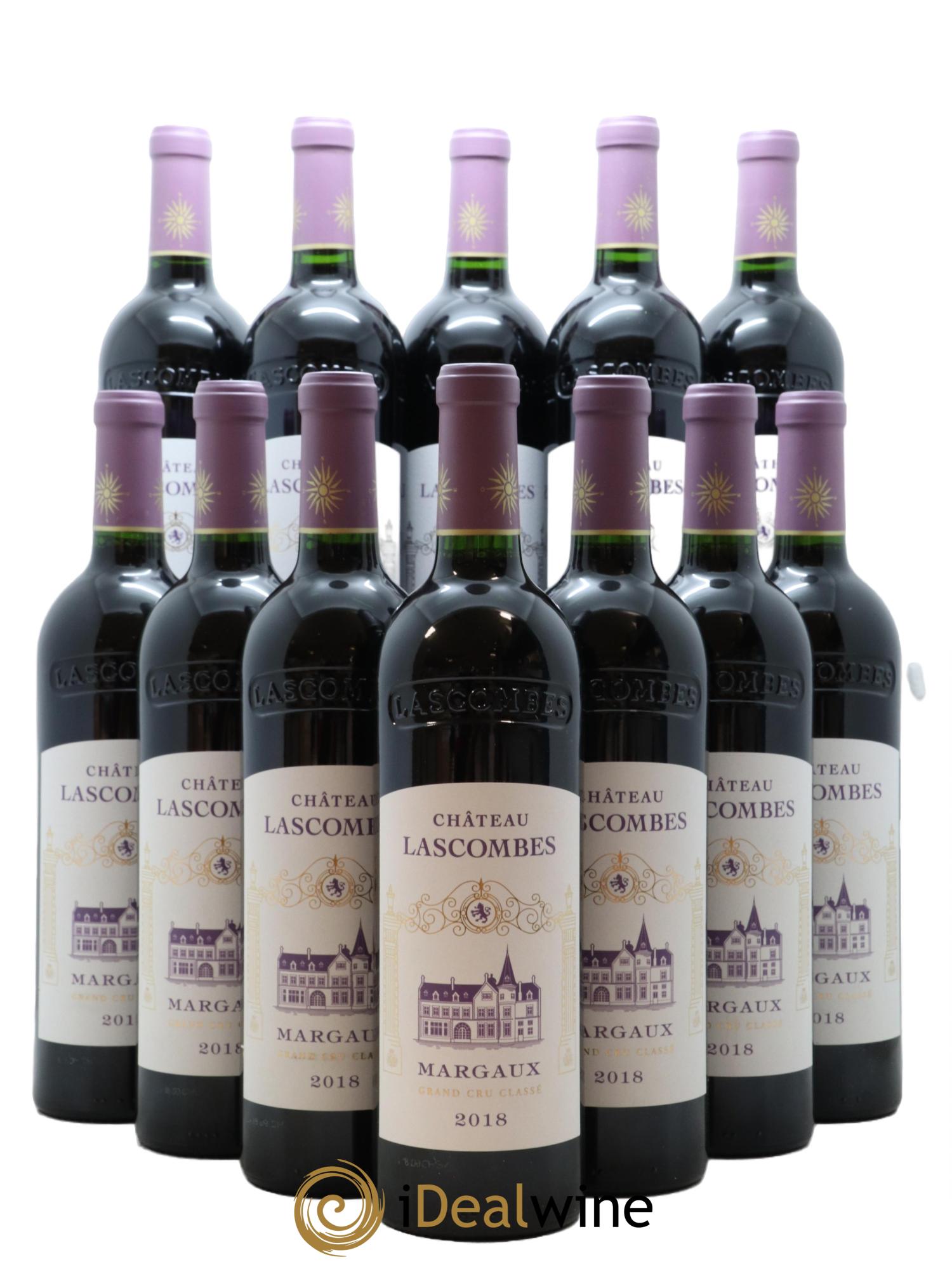 Château Lascombes 2ème Grand Cru Classé  2018 - Lot of 12 bottles - 0