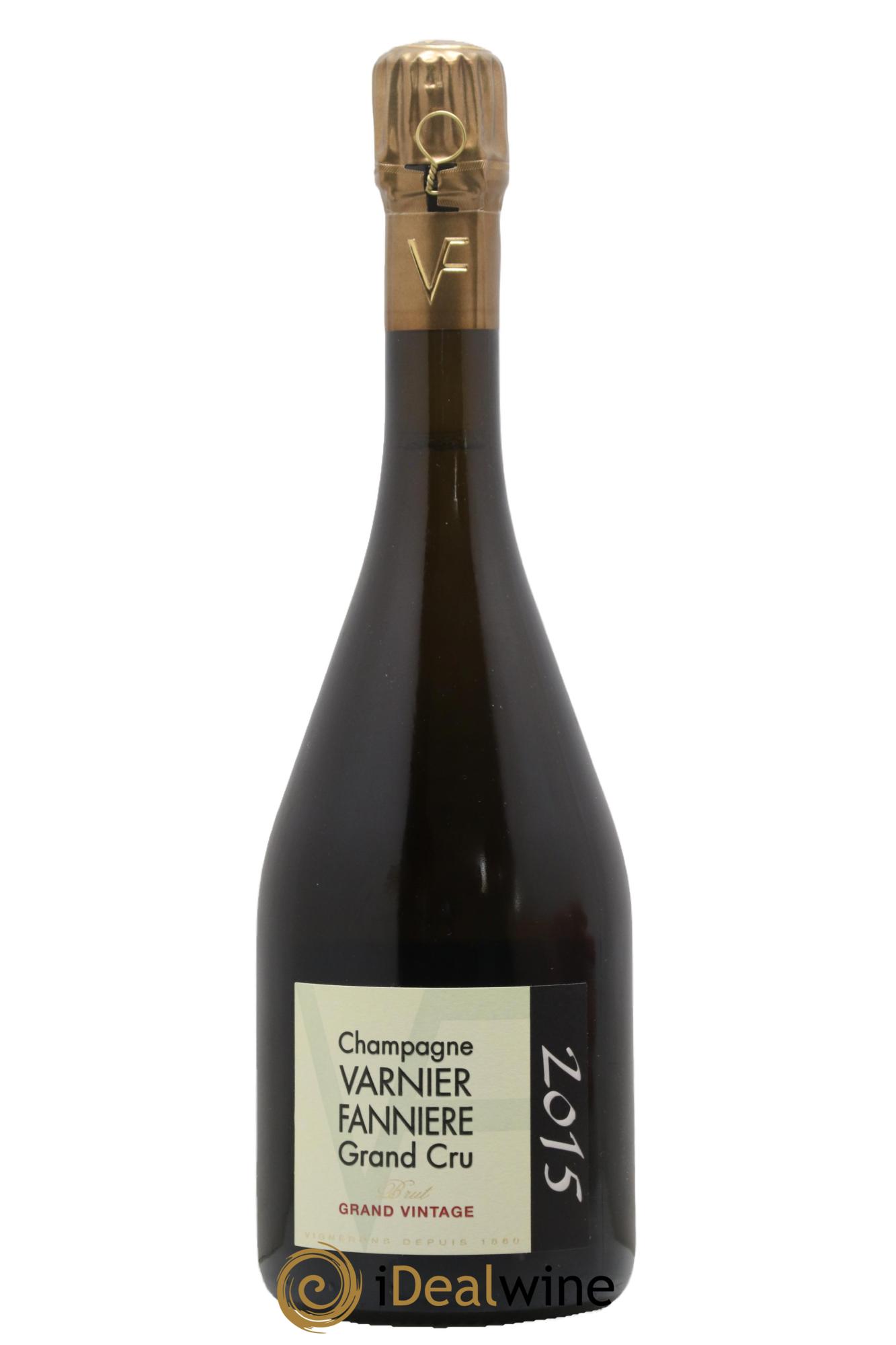 Champagne Brut Grand Cru Grand Vintage Maison Varnier Fanniere 2015 - Posten von 1 Flasche - 0